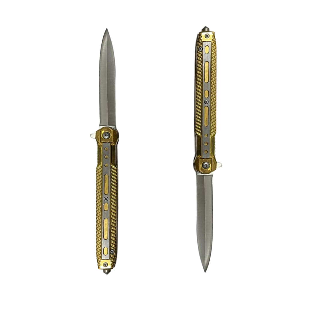 Puñal Cuchillo Navaja Automatica Rompe Vidrio-1