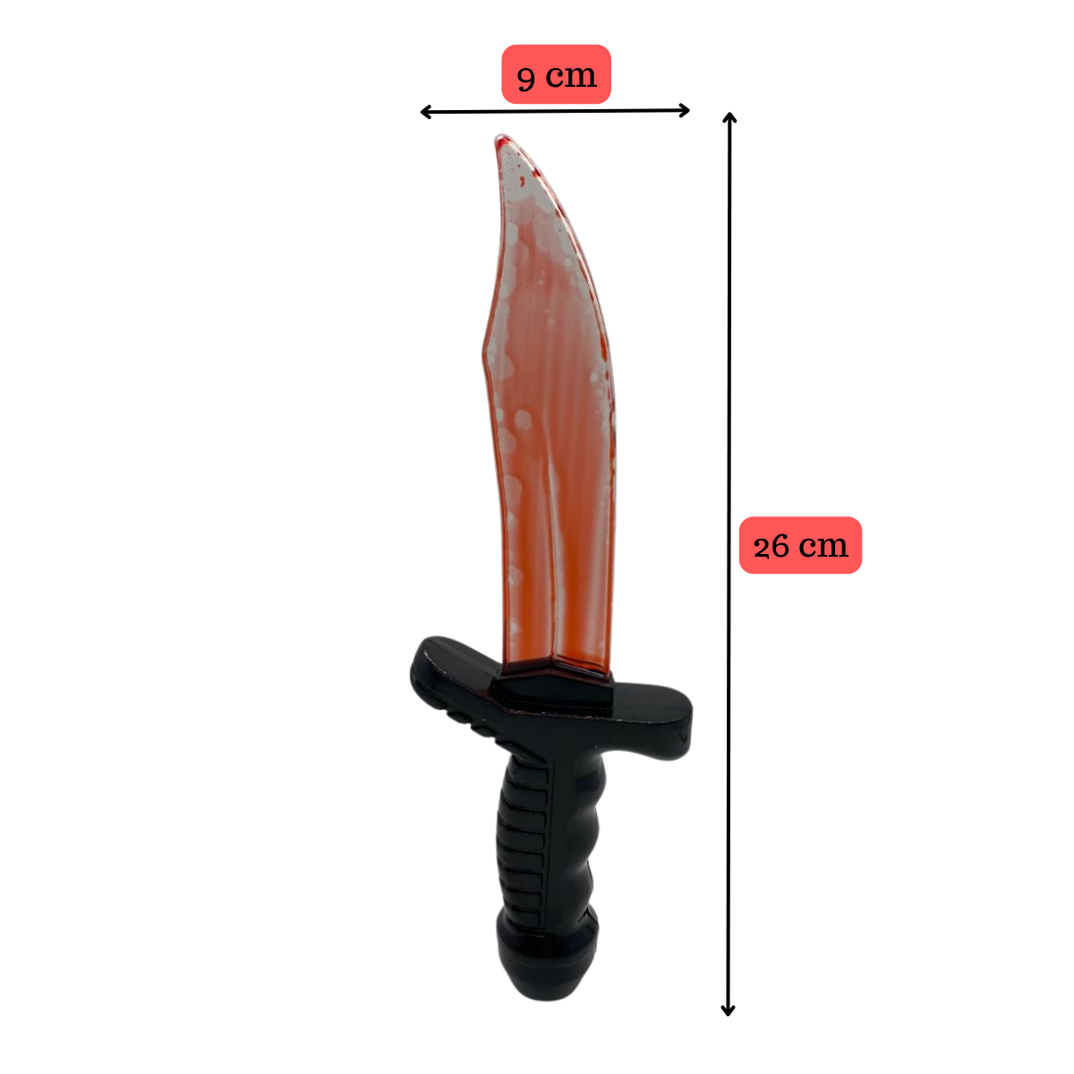 Cuchillo Con Sangre Que Fluye Juguete Halloween 2025-3
