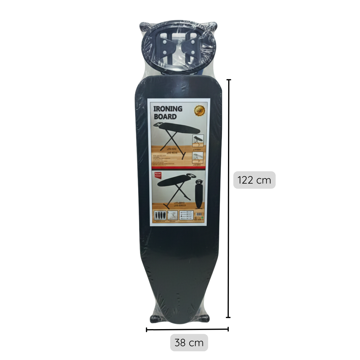 Tabla De Planchar Premium Negra Mesa De Planchar Metal Resistente-2