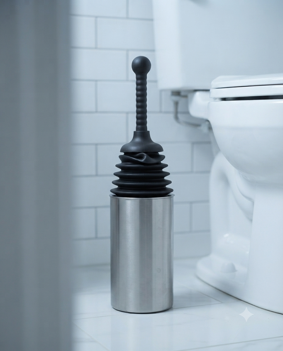 Bomba Destapadora de Tuber as con Presi n para Wc Lavamanos y Cocina Premium-2