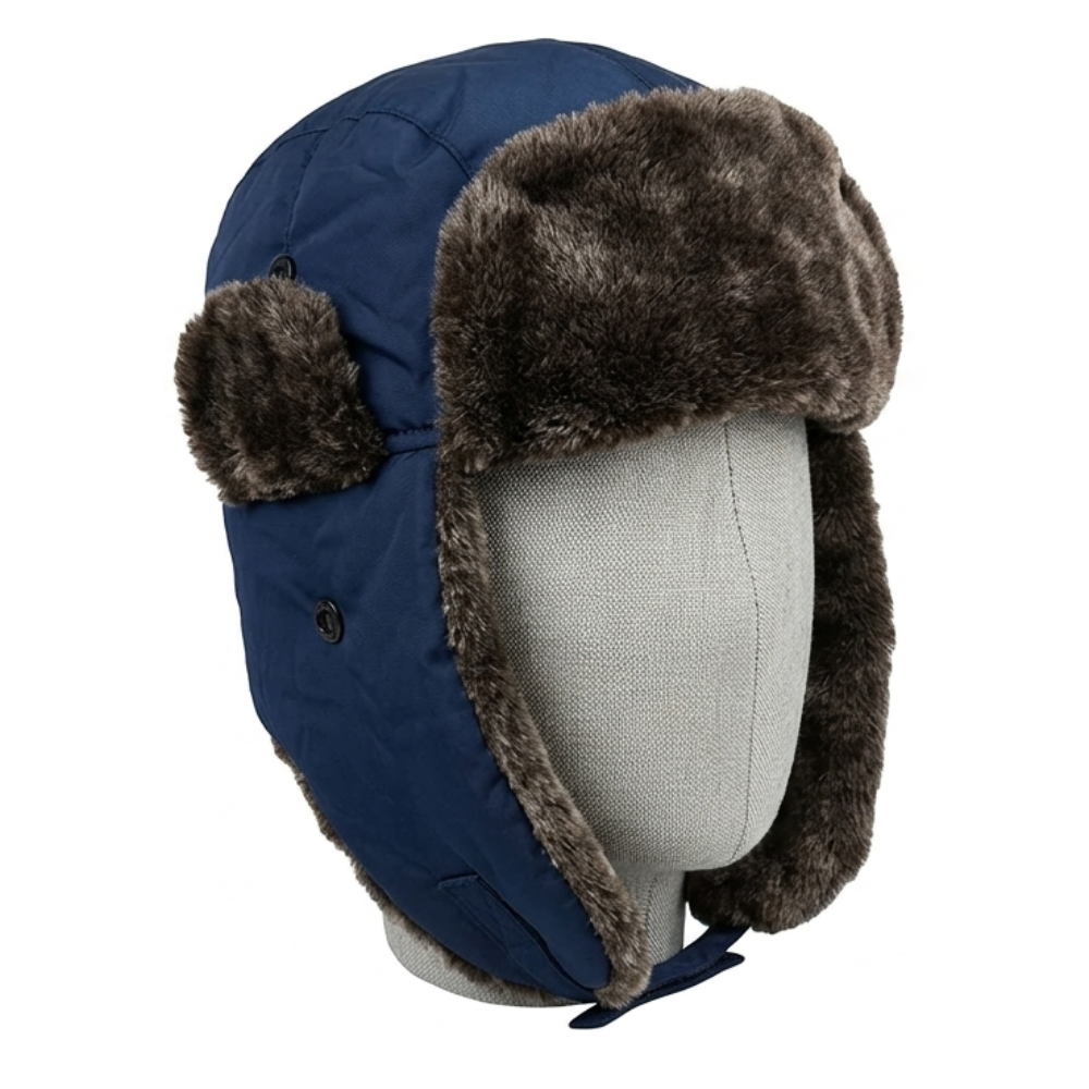 Gorro Ruso Unisex De Lona Parka Calido Termico-2