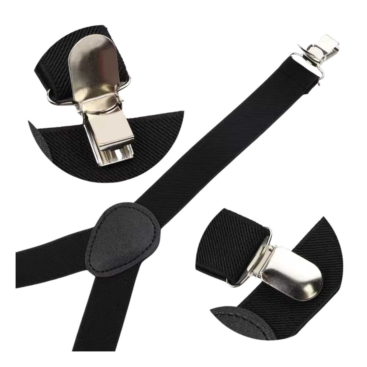 Suspensor Tirantes Para Pantalones 3,5 Cm Colores Varios-3