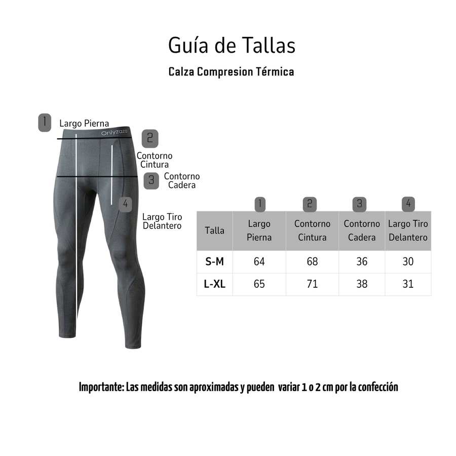 Set Primera Capa Hombre, Camiseta Y Calza Compresion Térmicos-4