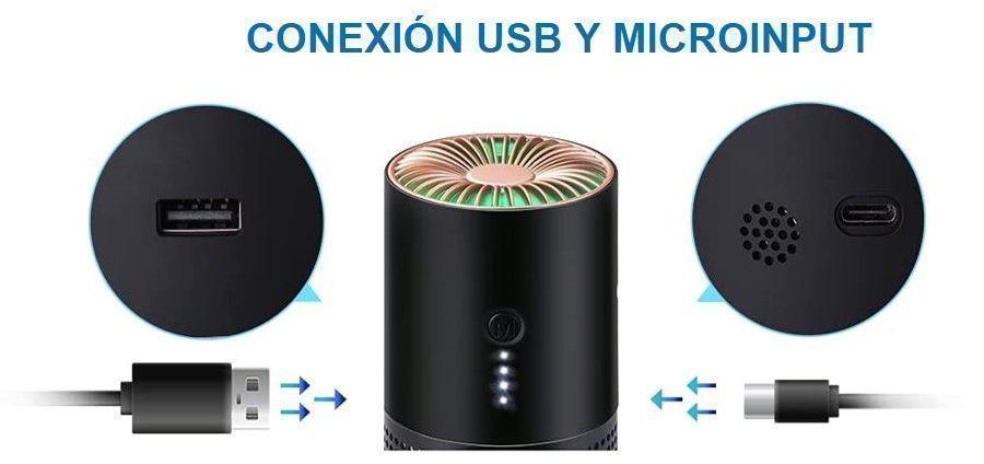 Purificador y Sensor de Aire Portátil Bluetek Home Nasim-10