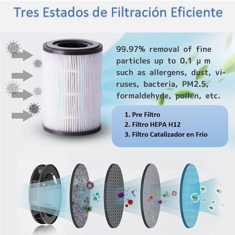 Filtro de Purificador de Purificador Portátil Nasim-1