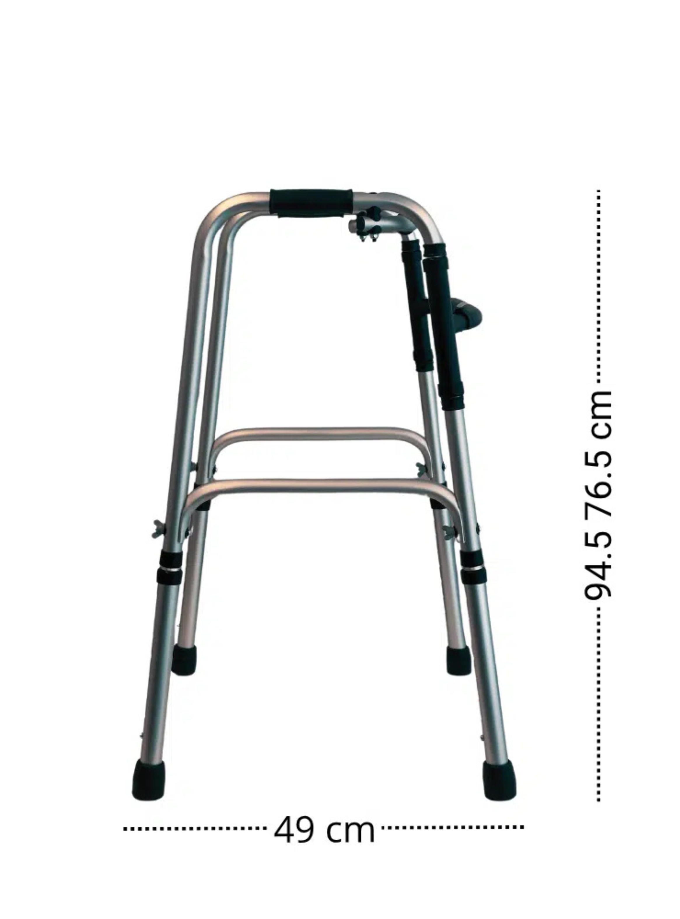 Andador articulado sin ruedas plegable Boticamed-1