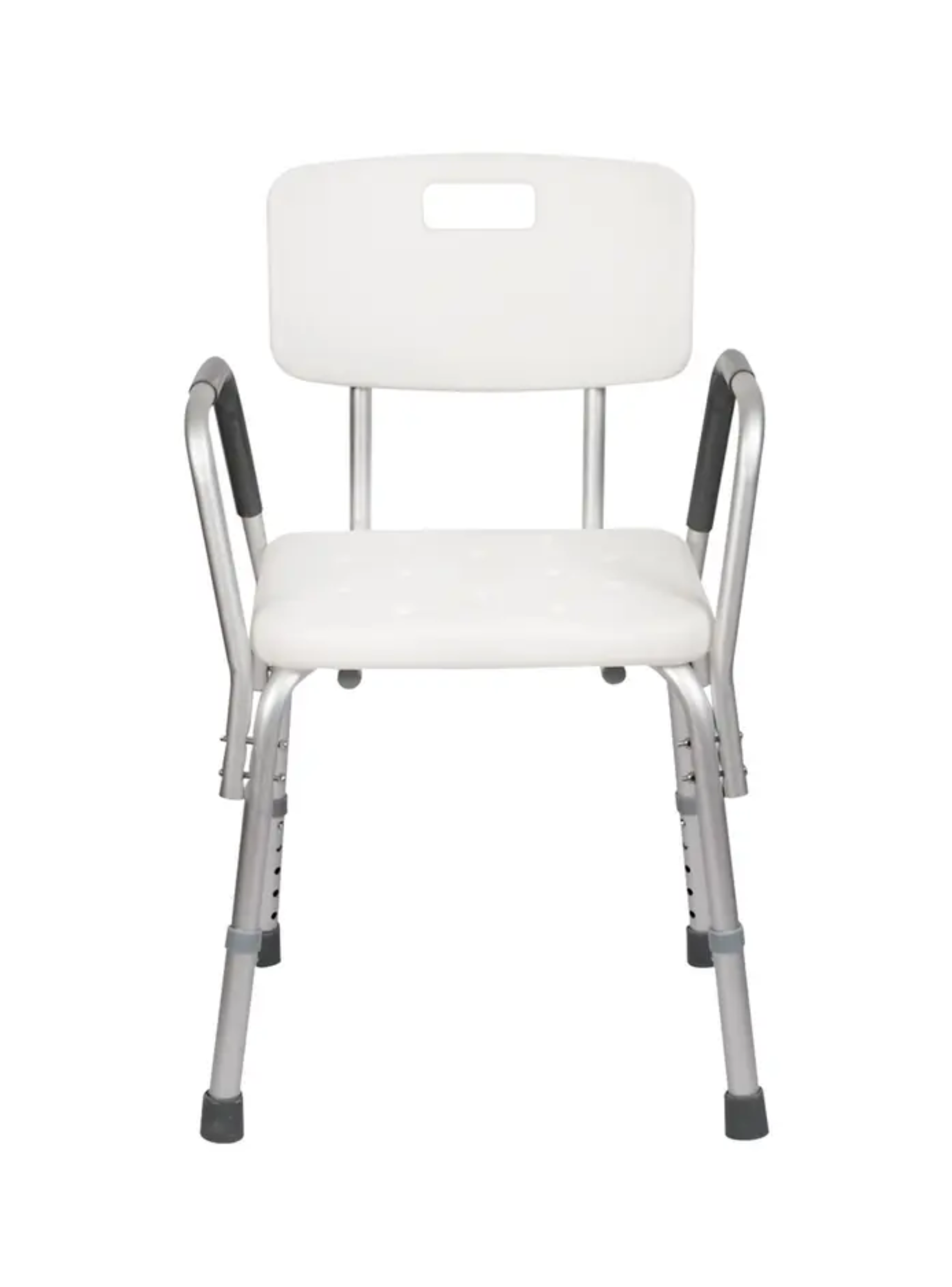 Silla de ducha con apoya brazos y respaldo desmontable Promsa-0