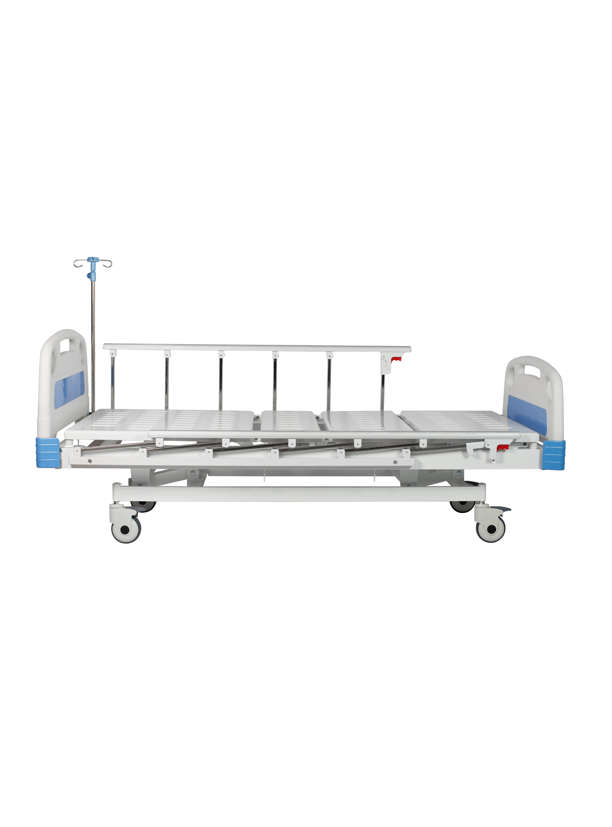 Catre Clínico Manual 3 Posiciones Medwish AG-BMS003 + Colchón seccionado 8 cm-2