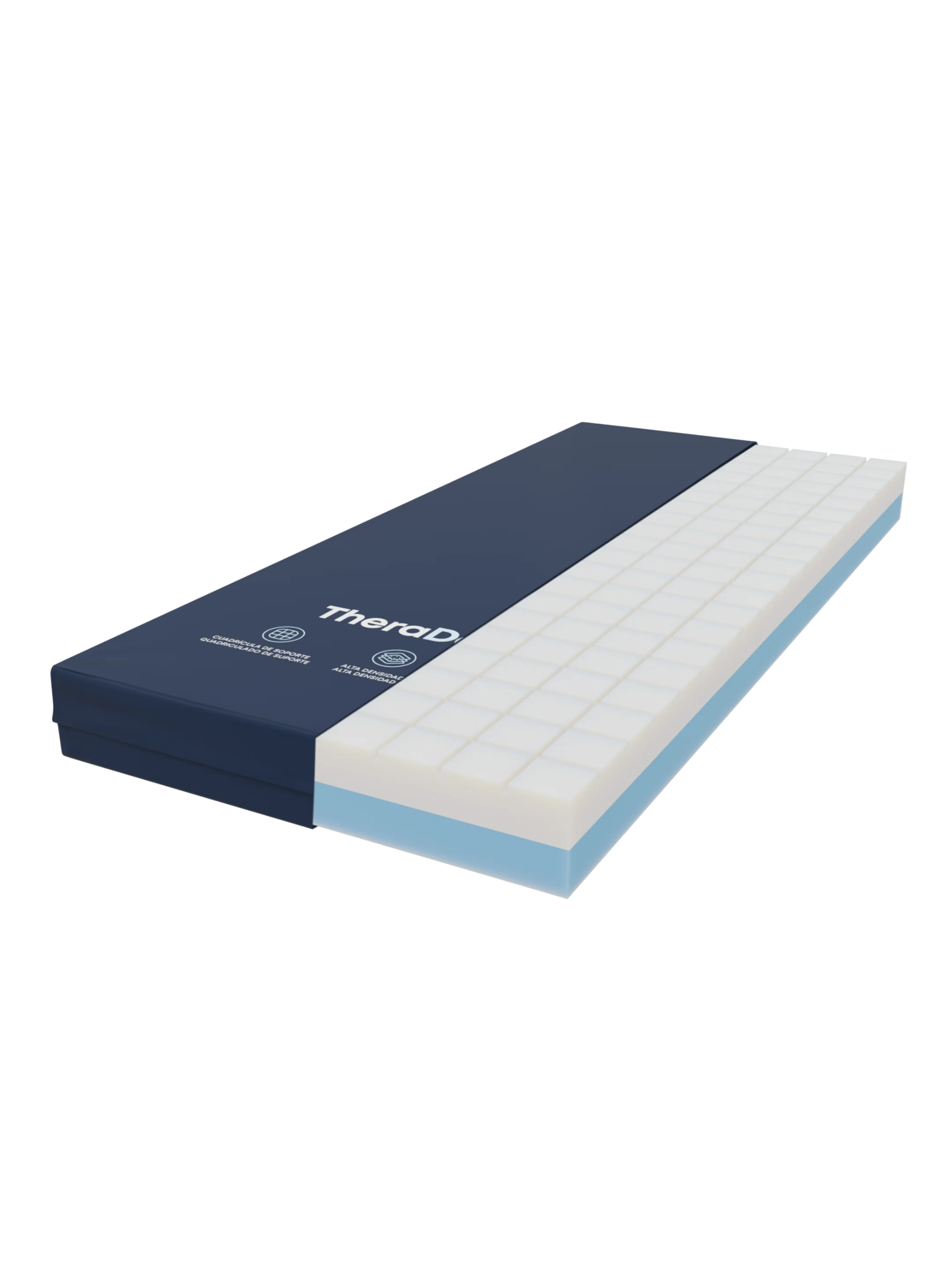 Catre Clínico Manual 3 Posiciones Pro + Colchón Antiescaras Theradense-3