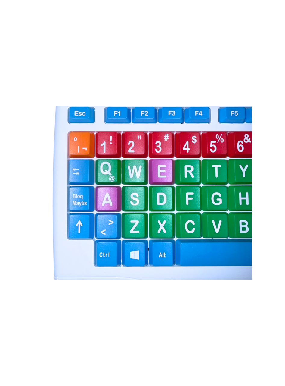 Teclado Teclas Grandes Aptia Color-2