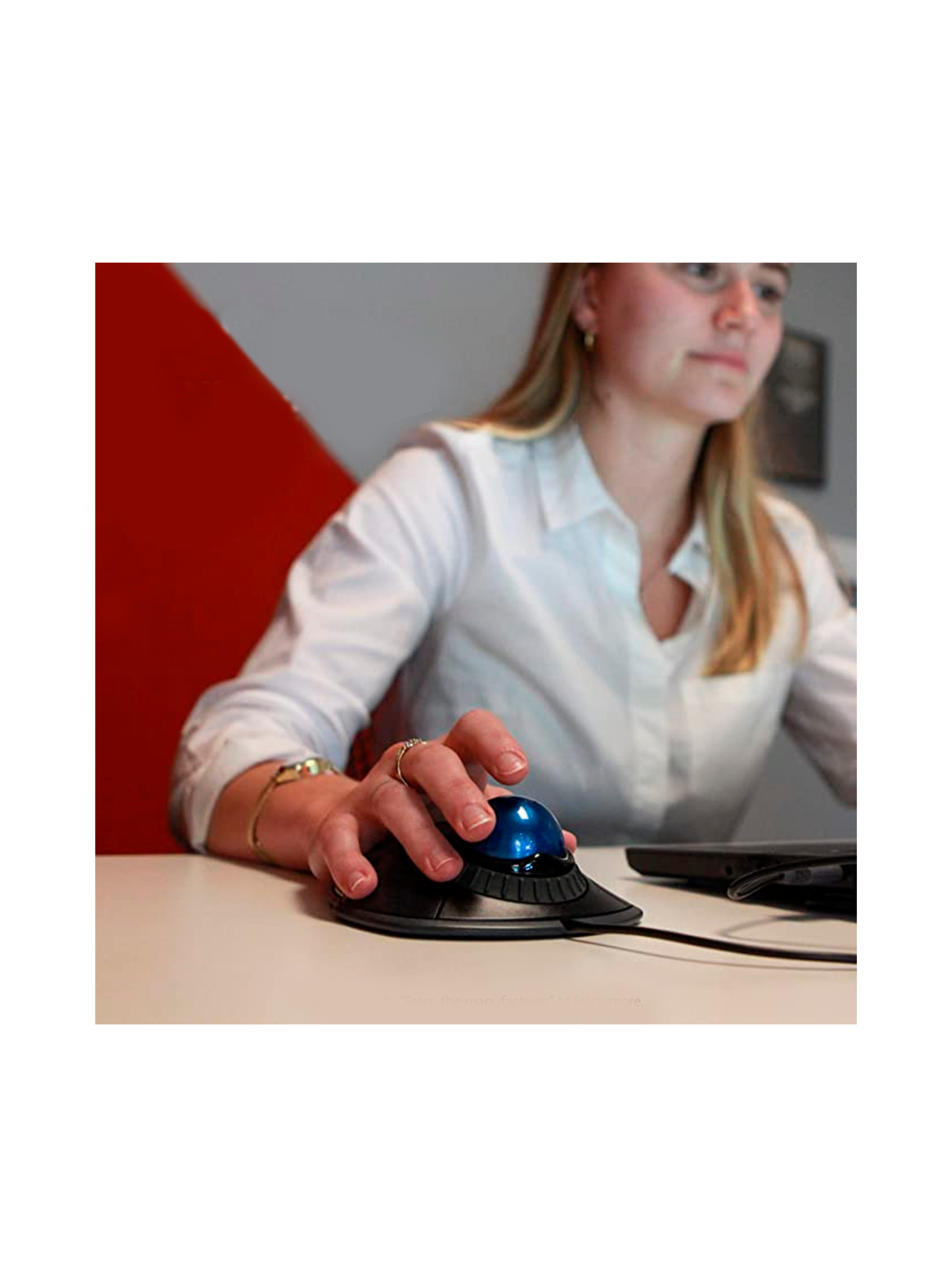 Mouse Trackball Orbit con anillo de desplazamiento Kensington 26517-5