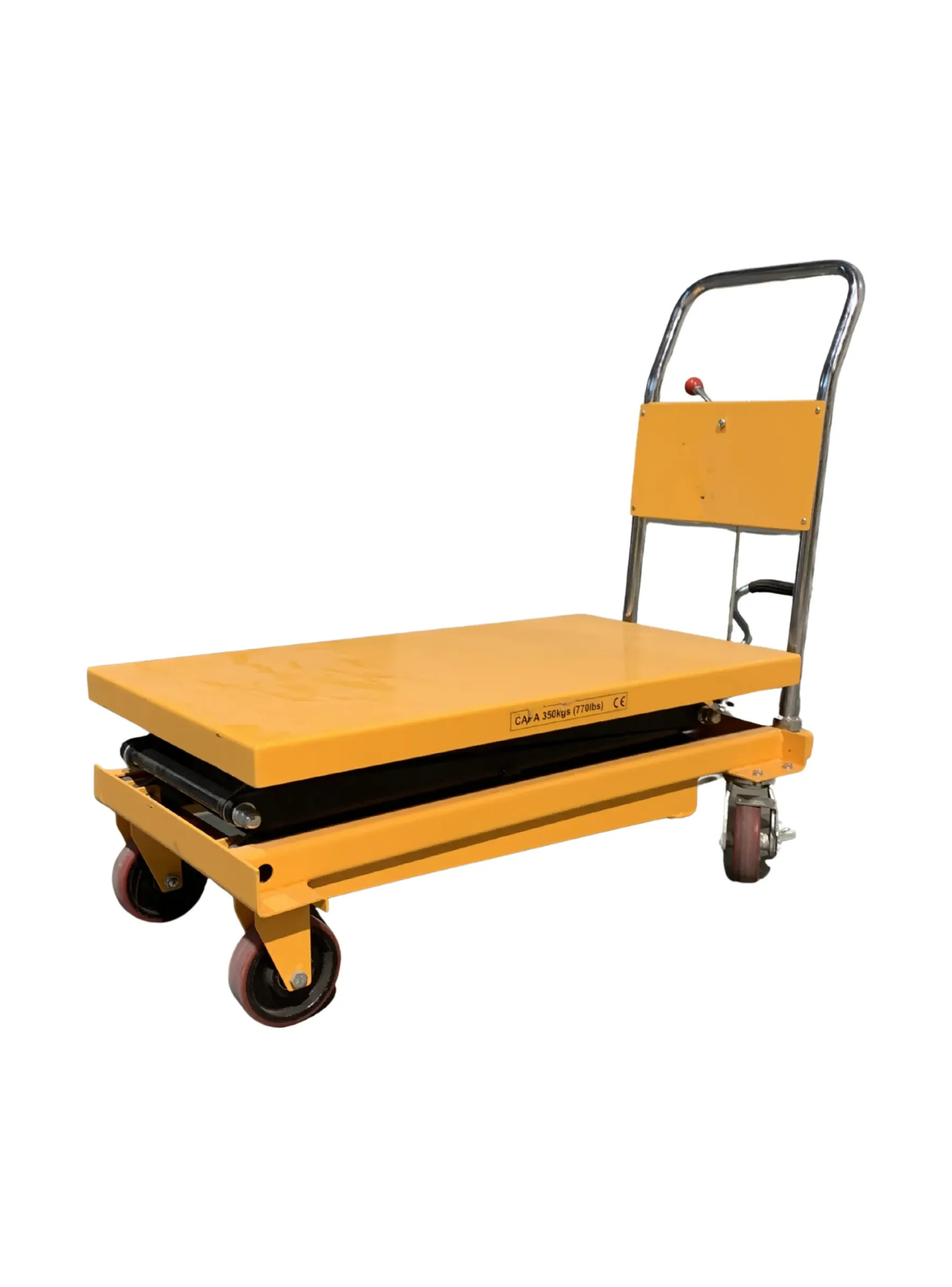 Mesa Elevadora Hidráulica Manual Doble Tijera Tfd35 350 Kg-0