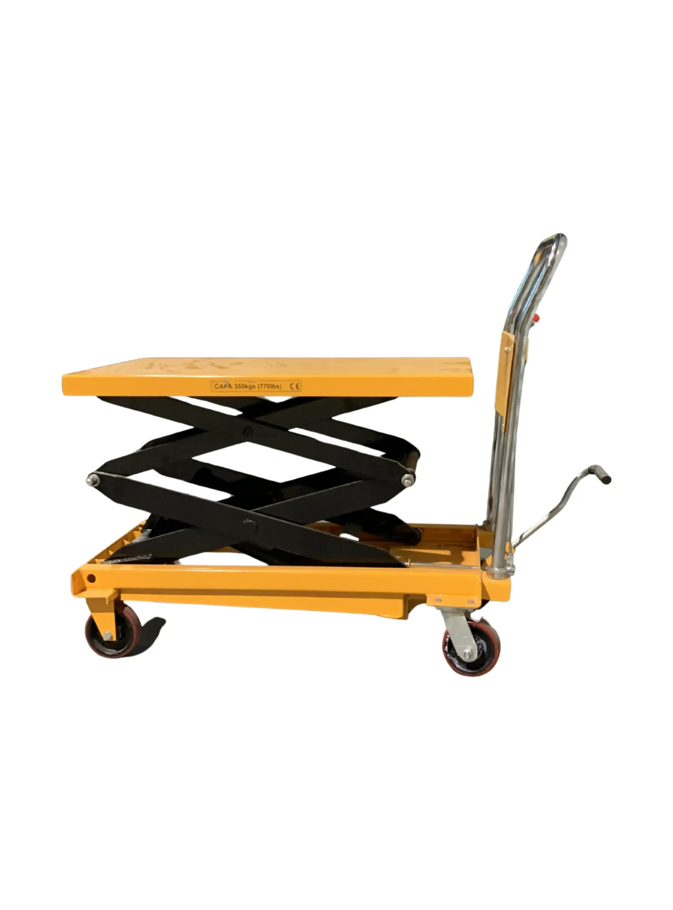 Mesa Elevadora Hidráulica Manual Doble Tijera Tfd35 350 Kg-1