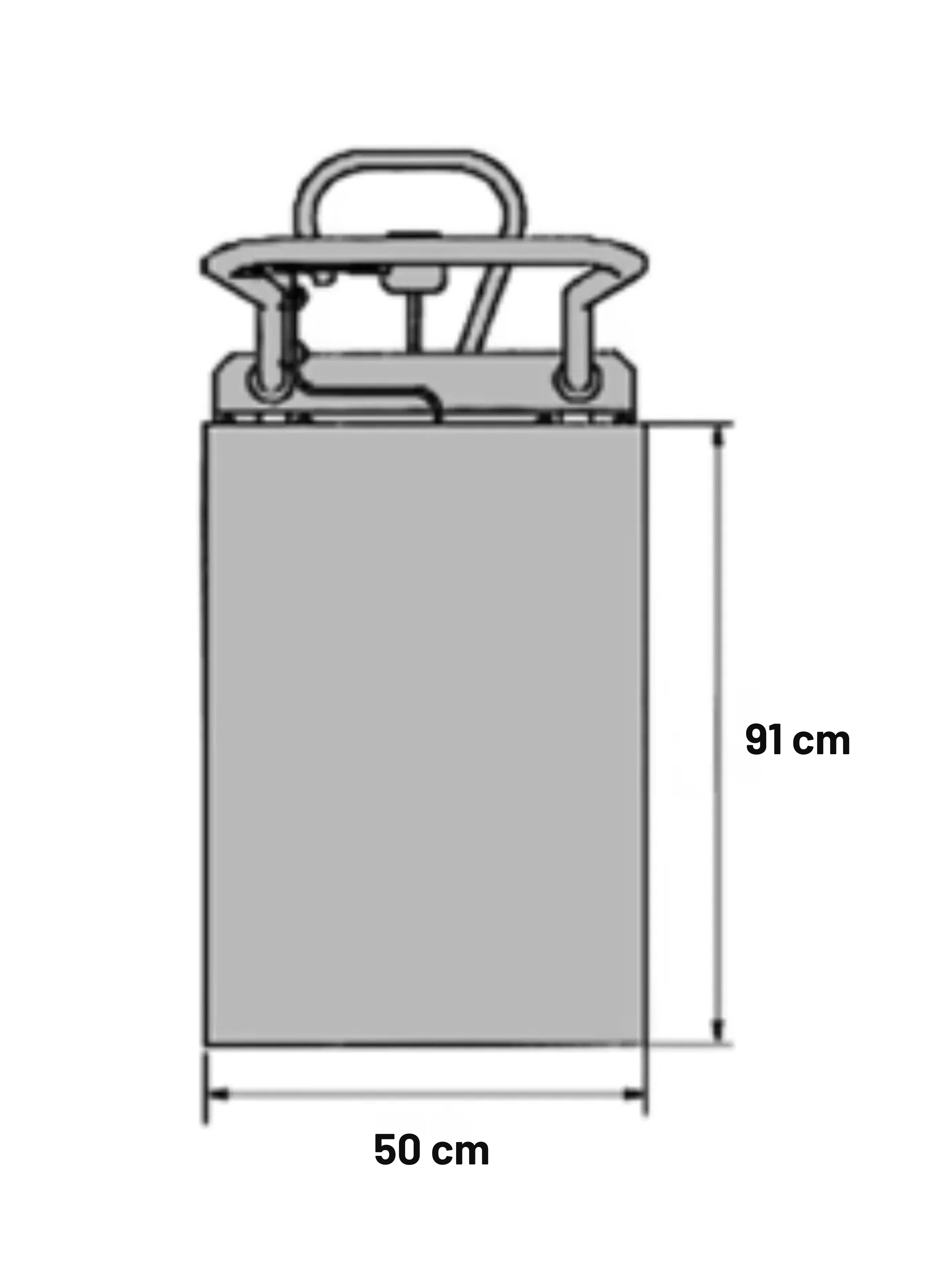 Mesa Elevadora Hidráulica Manual Doble Tijera Tfd35 350 Kg-4
