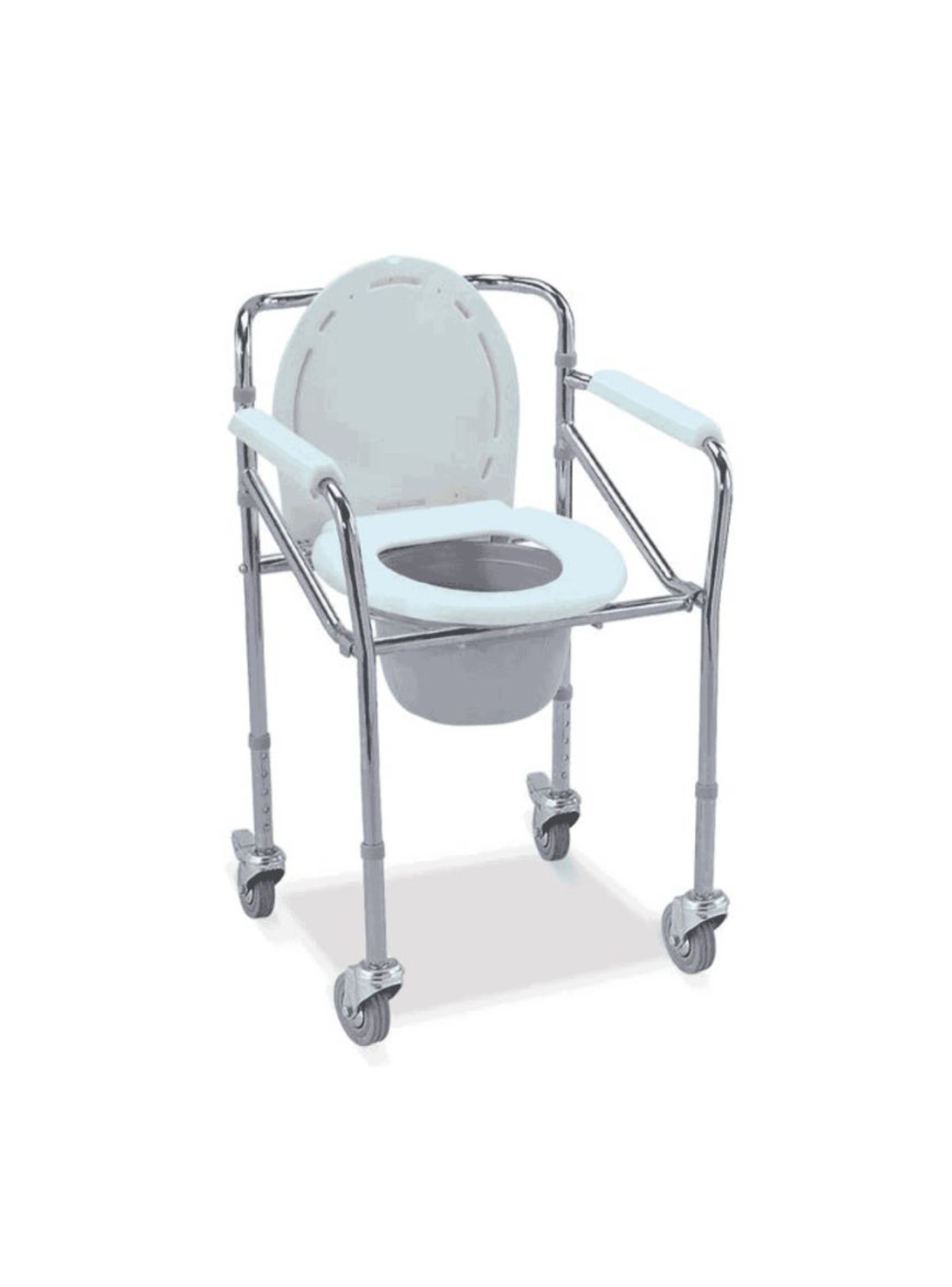 Inodoro Portátil Plegable con Ruedas-0