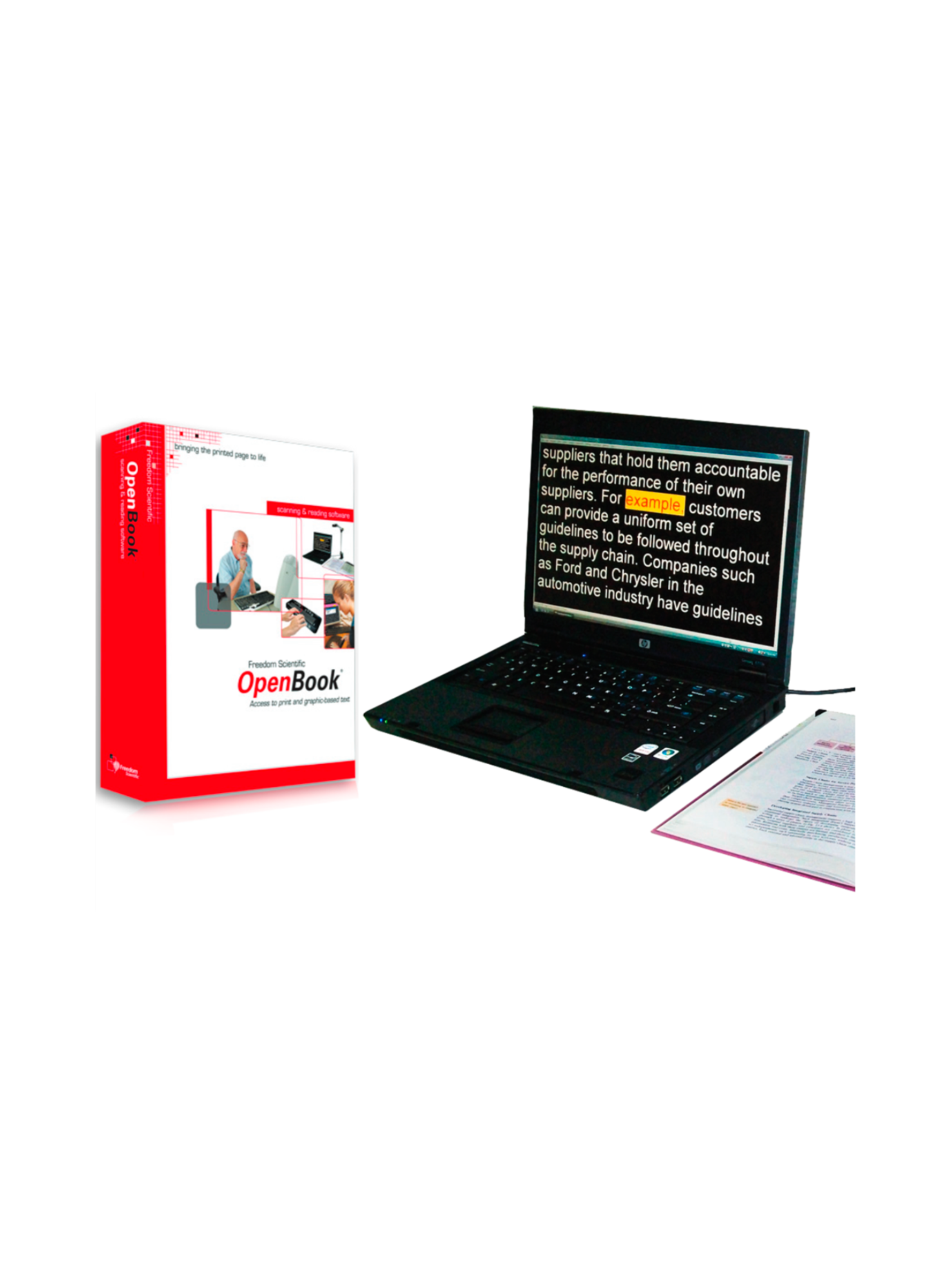 Software Openbook - Convertidor De Texto A Voz + Escaner-1