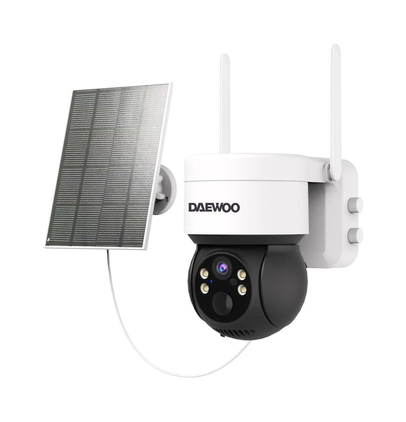 Camara Ip Seguridad Exterior C/panel Solar Daewoo Di-sc43s Color Blanco-0