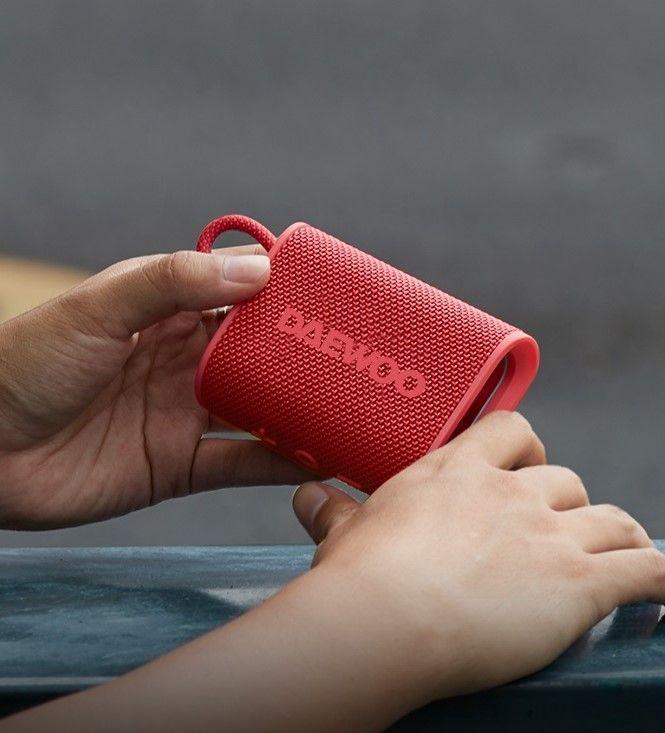 Parlante Portátil Daewoo DI-BT88 Rojo-2