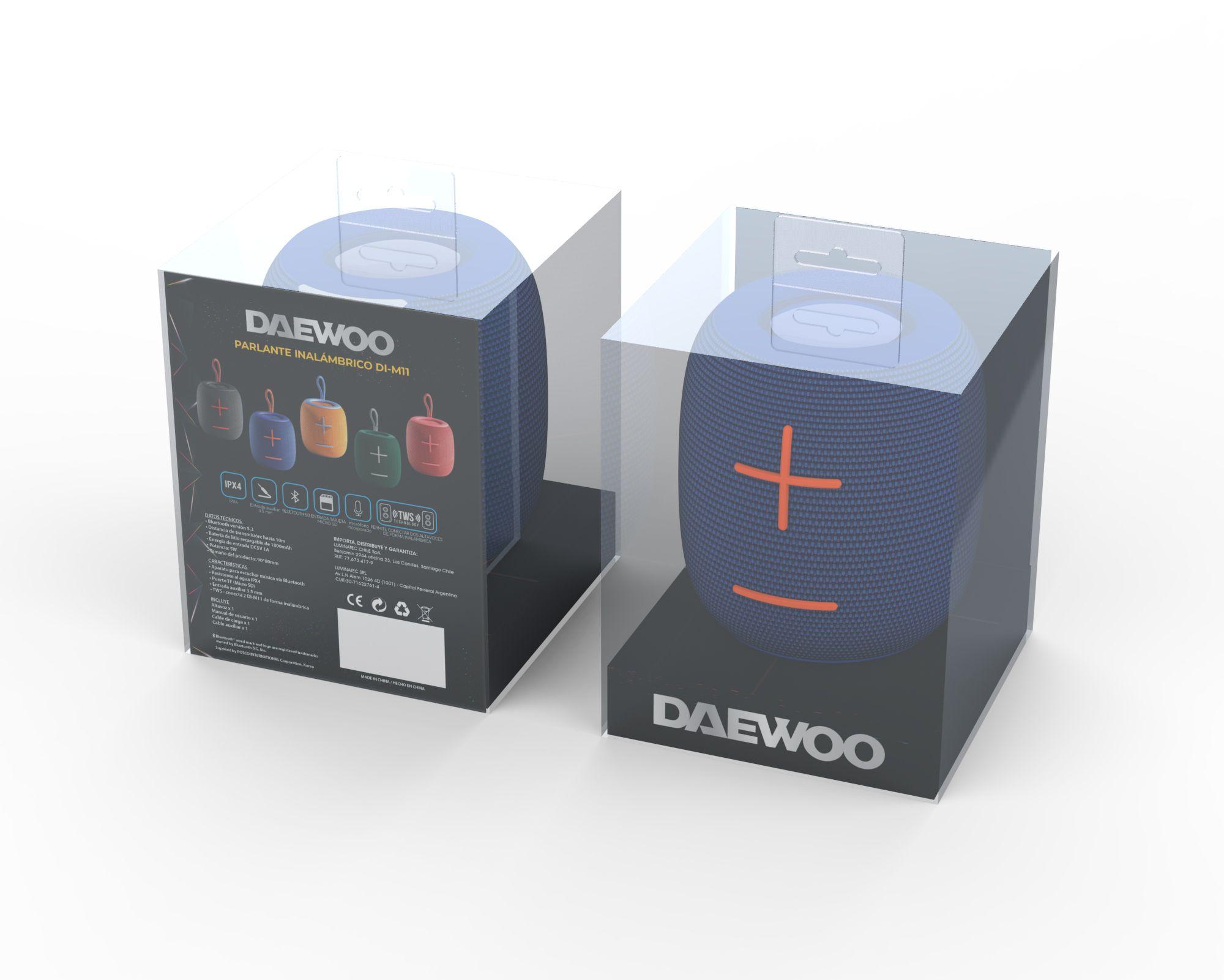 Parlante Portátil Daewoo DI-M11 Azul-1
