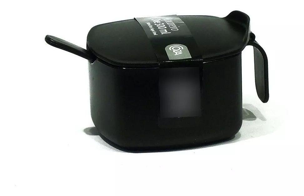 Azucarero De Plástico Línea Casual Coza 300 ml Negro-0