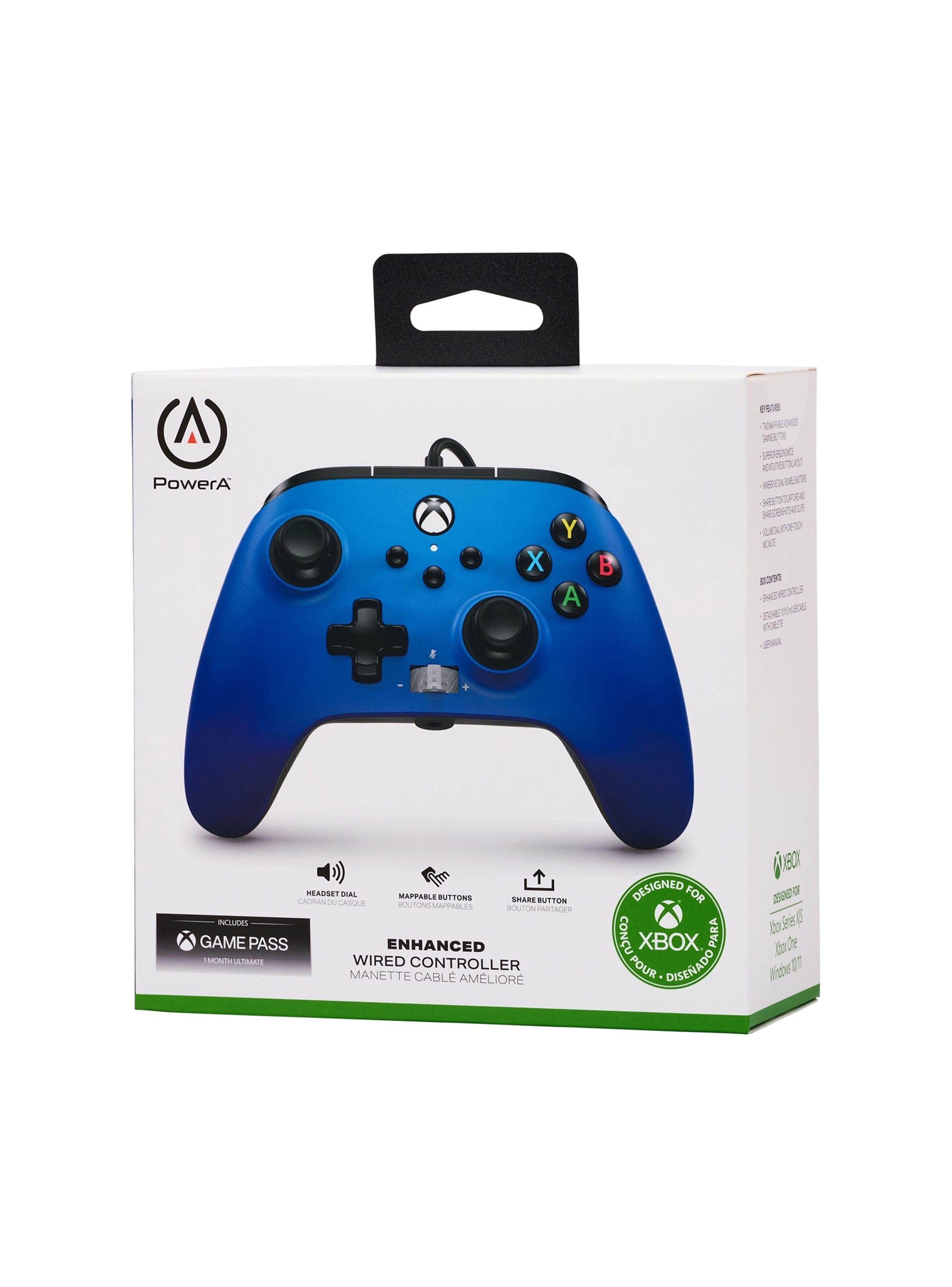 Control PowerA Xbox con cable - Sapphire Fade-1