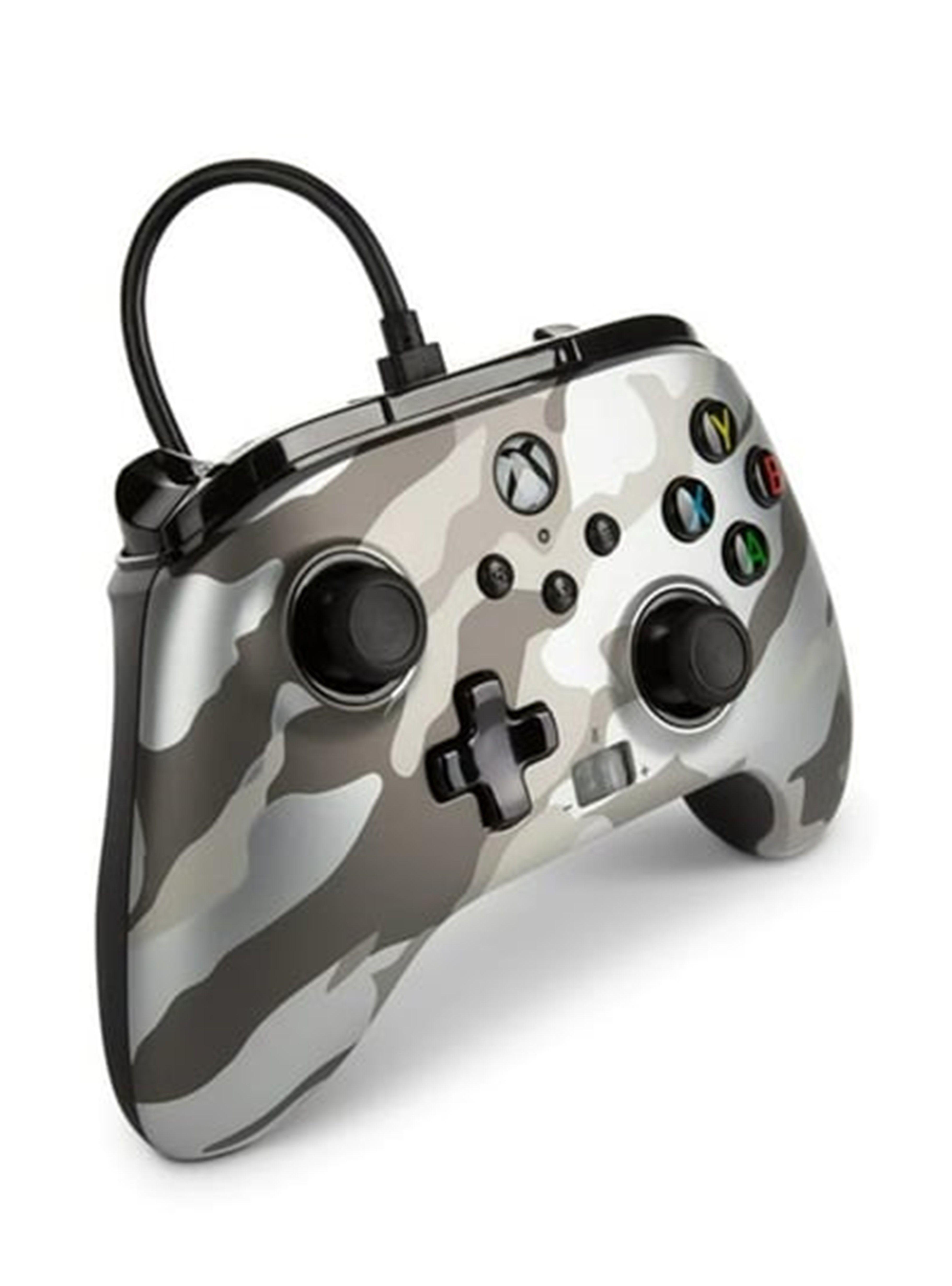 Control PowerA Enhanced Wired - Metallic Arctic Camo - Xbox S/X-0
