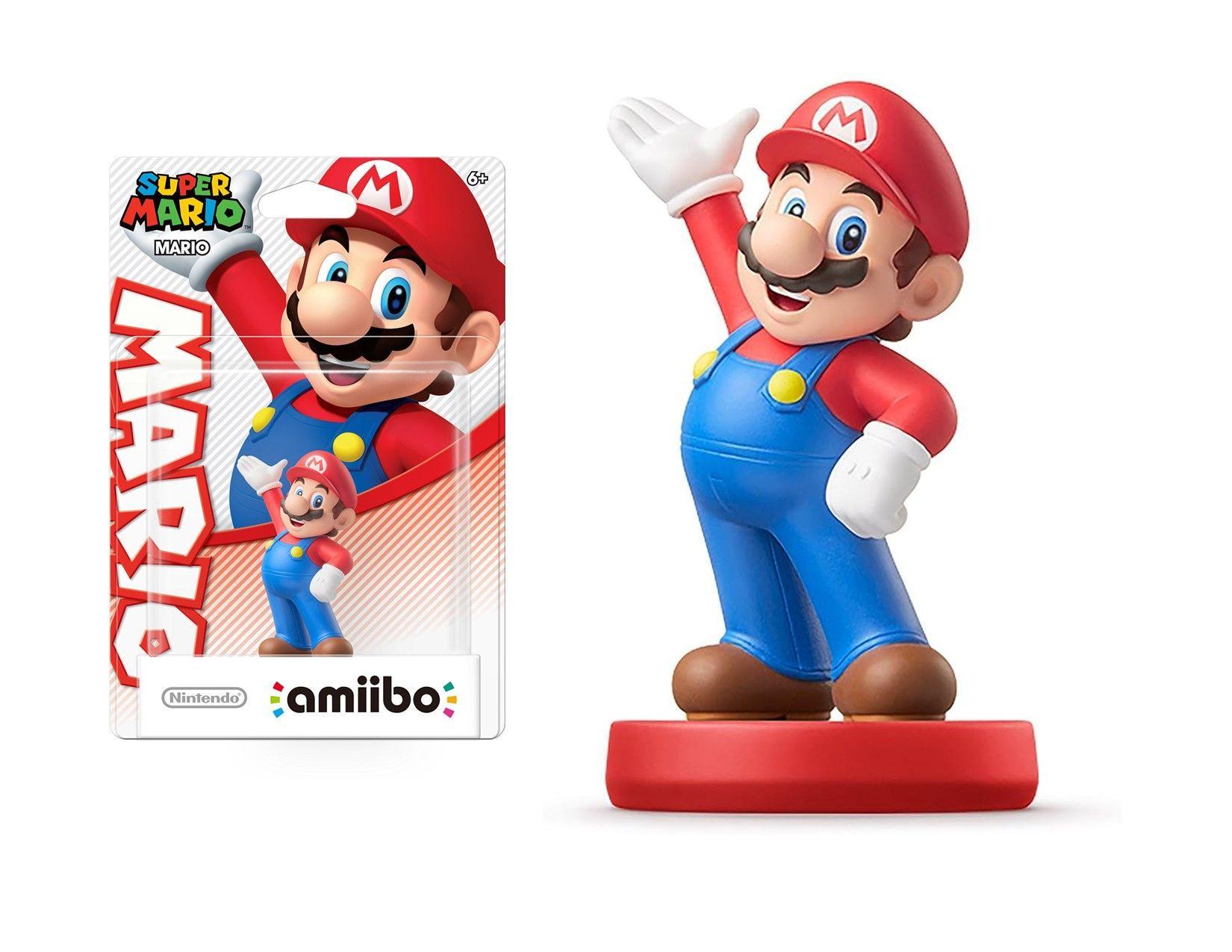 Amiibo Mario  (Super Mario . Collection)-1