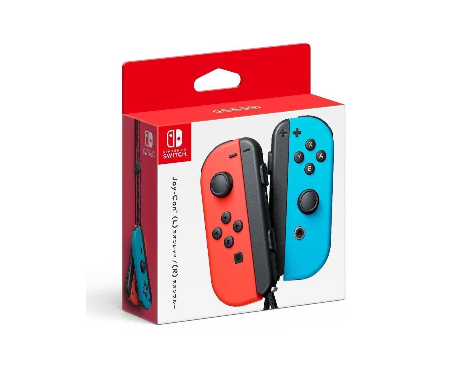 Nintendo Switch Joy-Con Neon Rojo/Azul-0