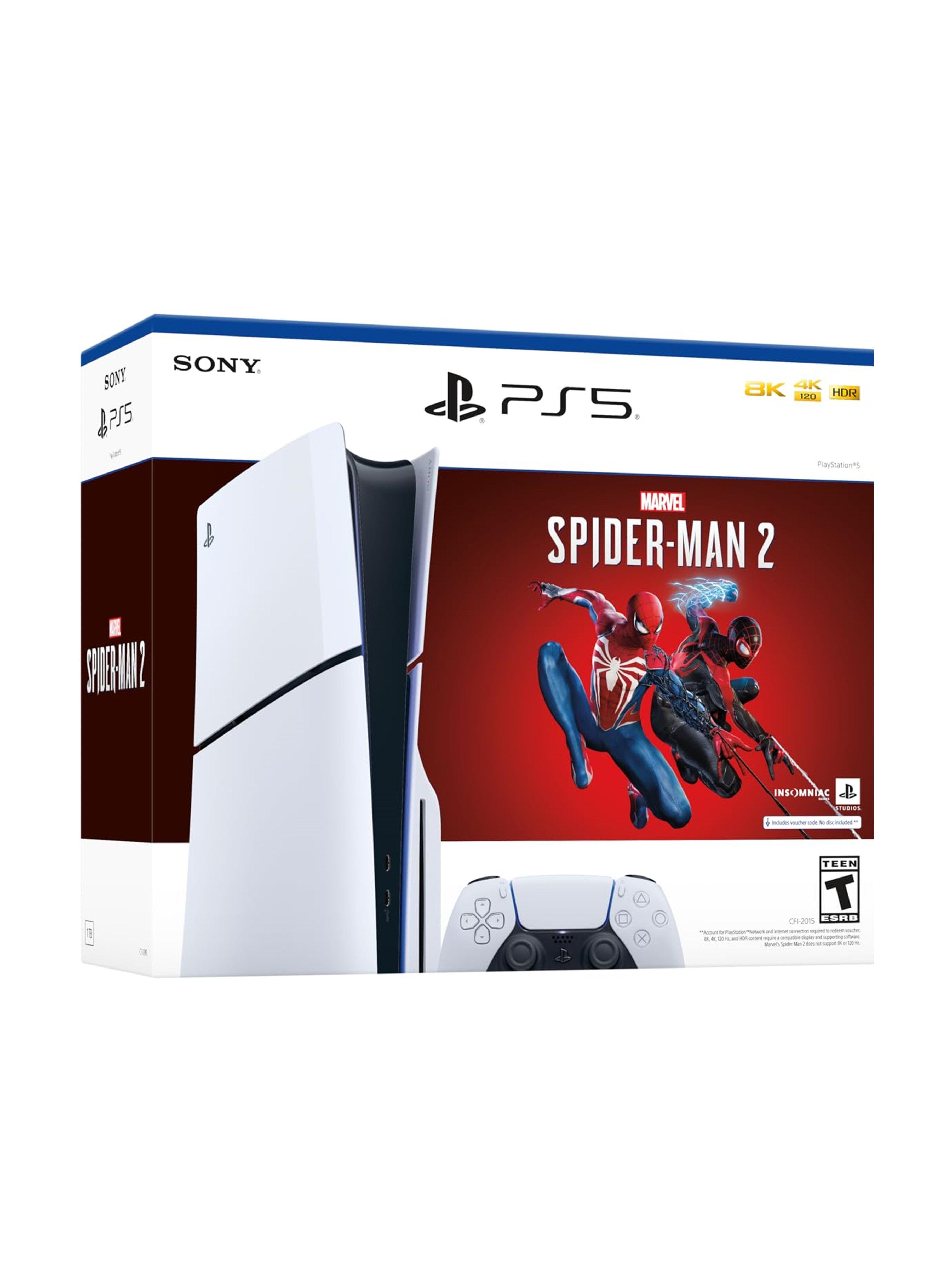 Bundle Consola PS5 Slim + Spiderman 2-0