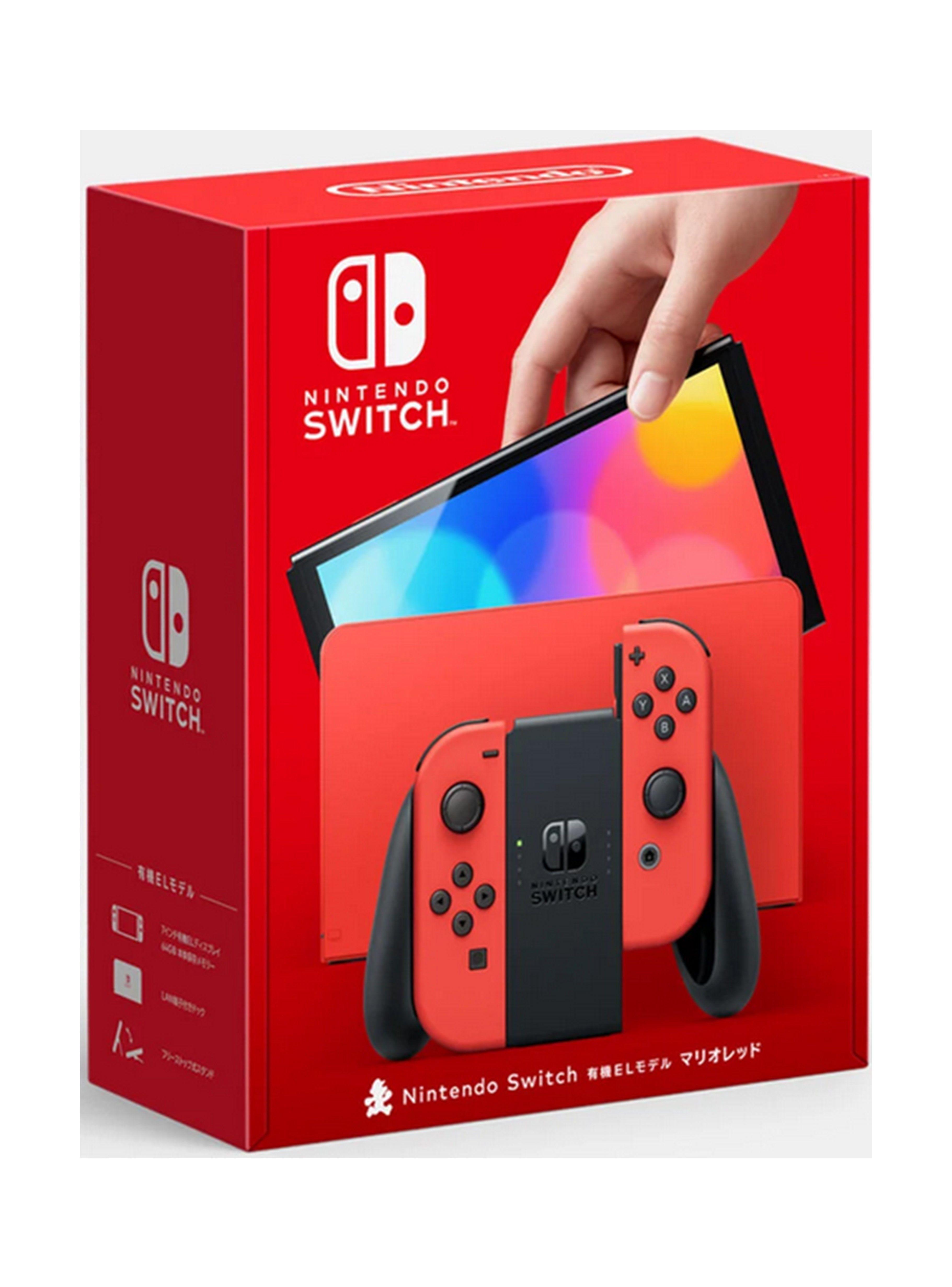 Consola Nintendo Switch OLED Mario Red edition -0