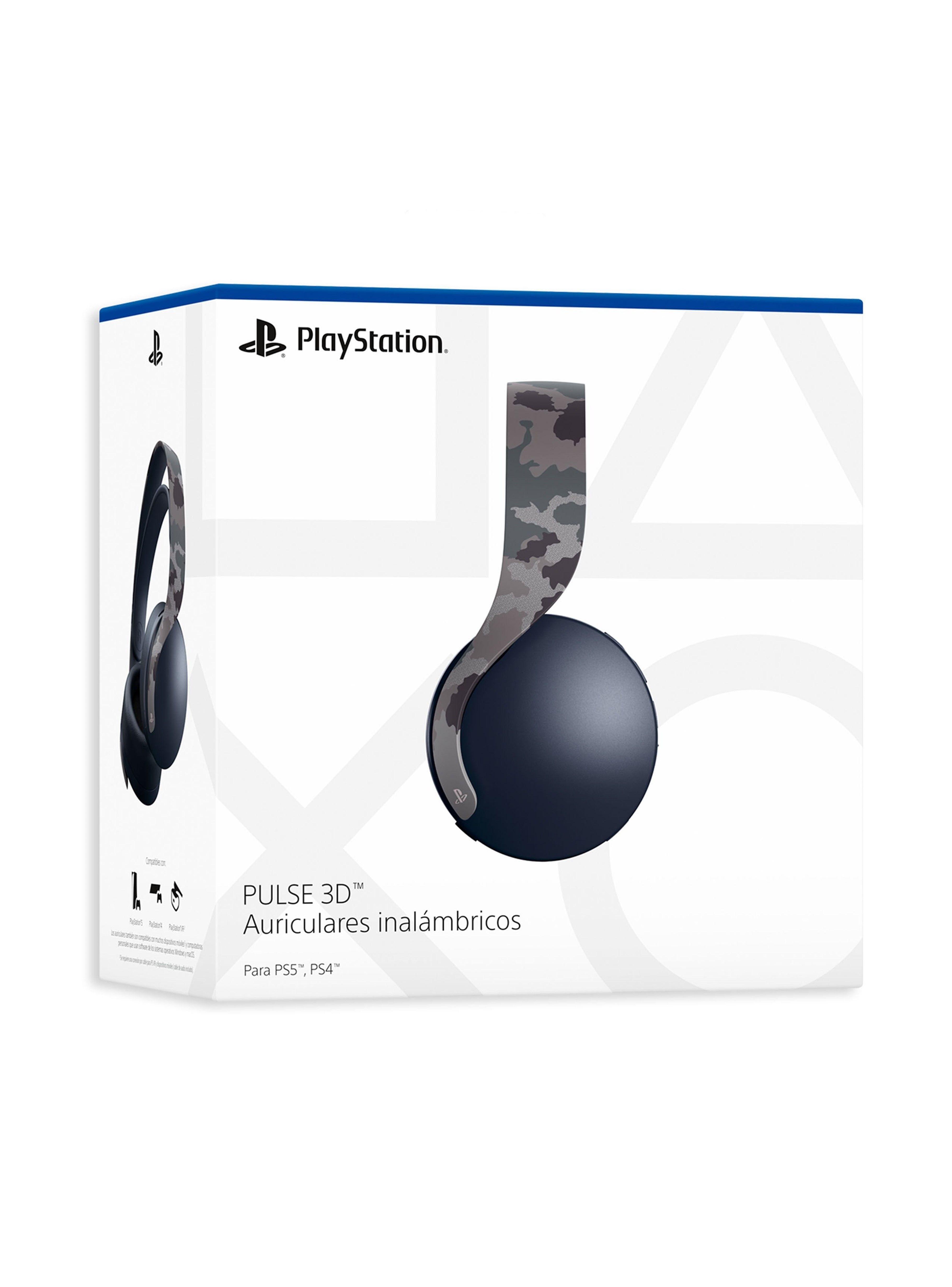 Auriculares Inalámbricos PULSE 3D - Camuflaje Gris (PS4/PS5)-0