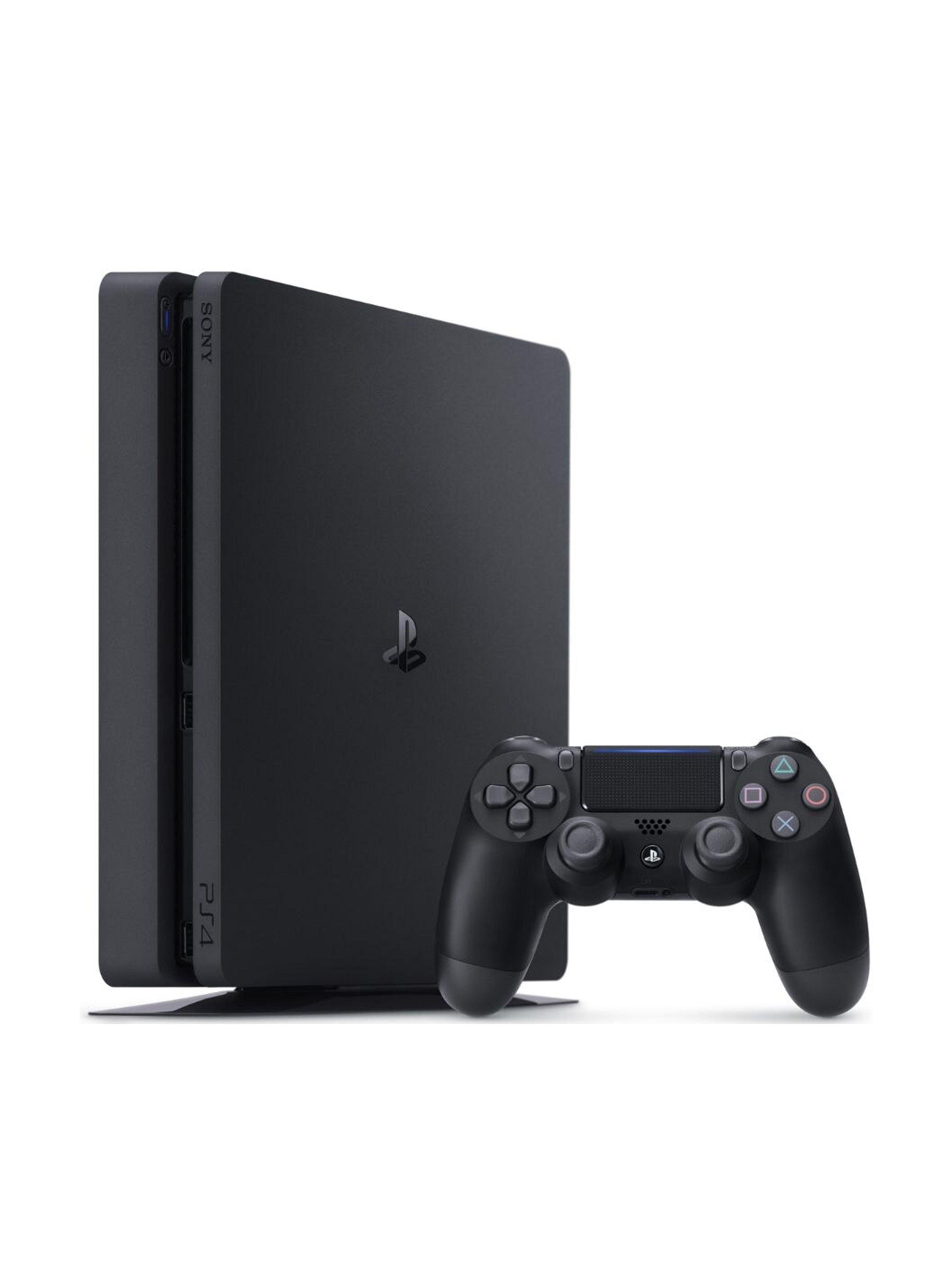 Consola PlayStation 4 Jet Black 500GB -0