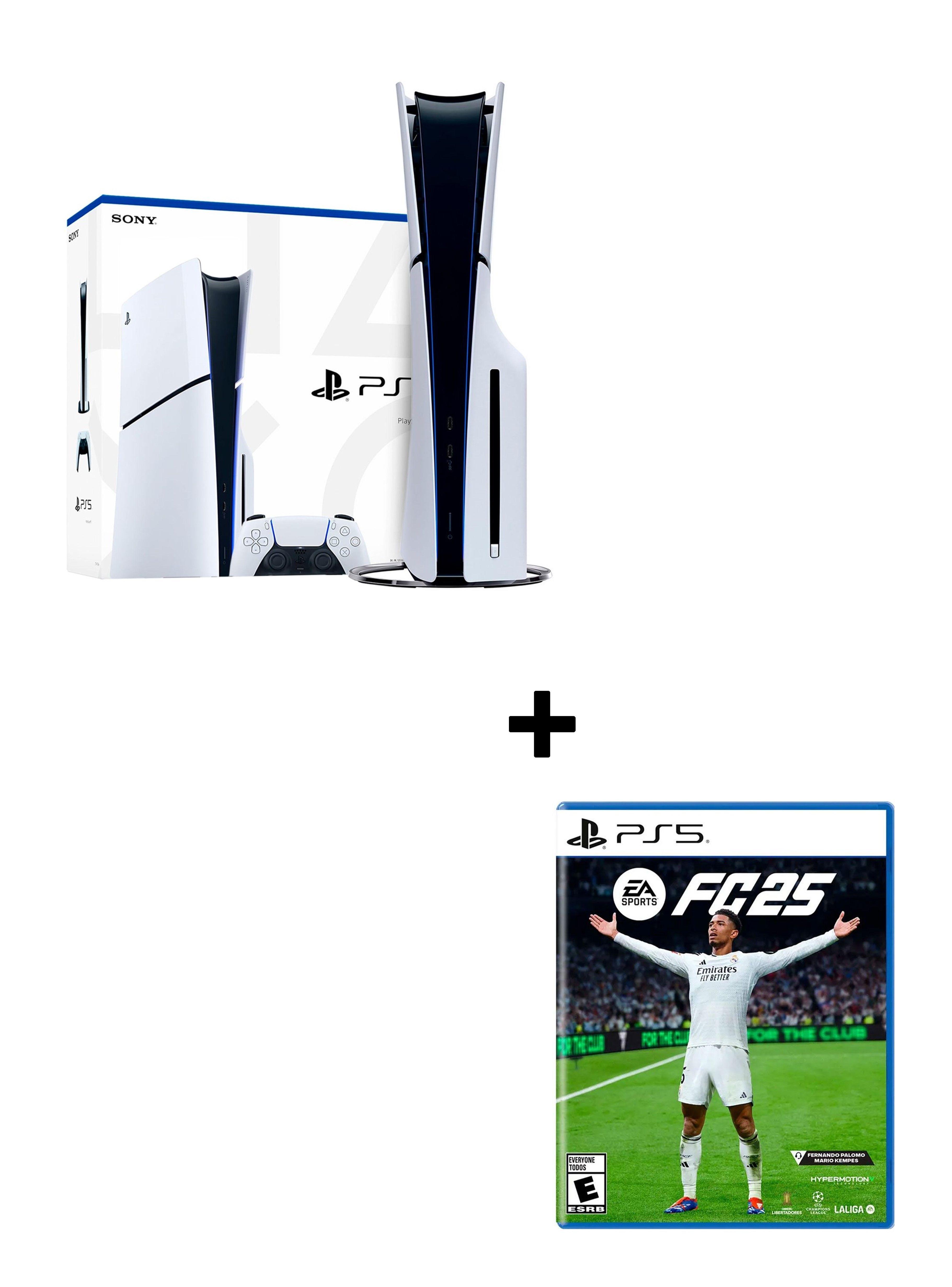 Consola Playstation 5 Slim Edición Disco 1TB + Juego EA Sports FC 25 (Disco)-0