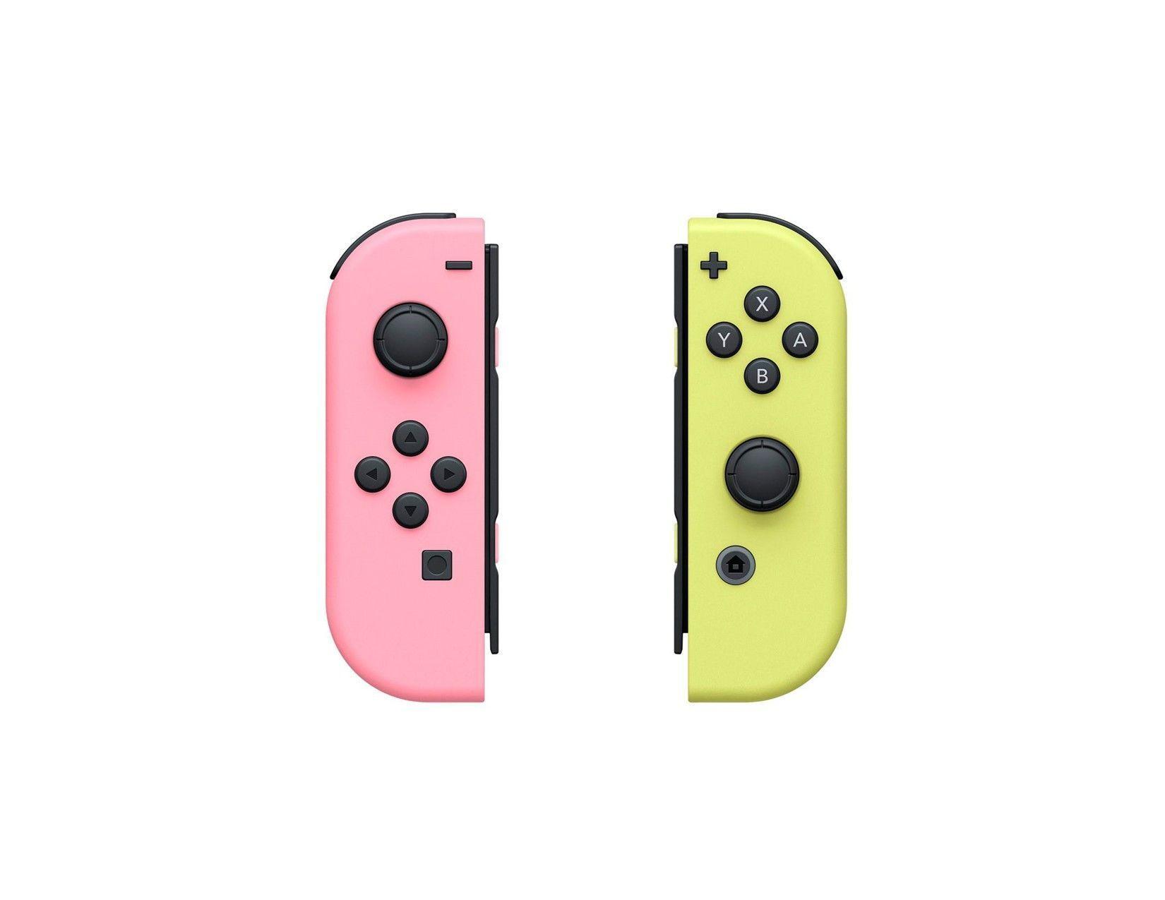 Nintendo Switch Joy-Con - Pastel Pink/Yellow-1