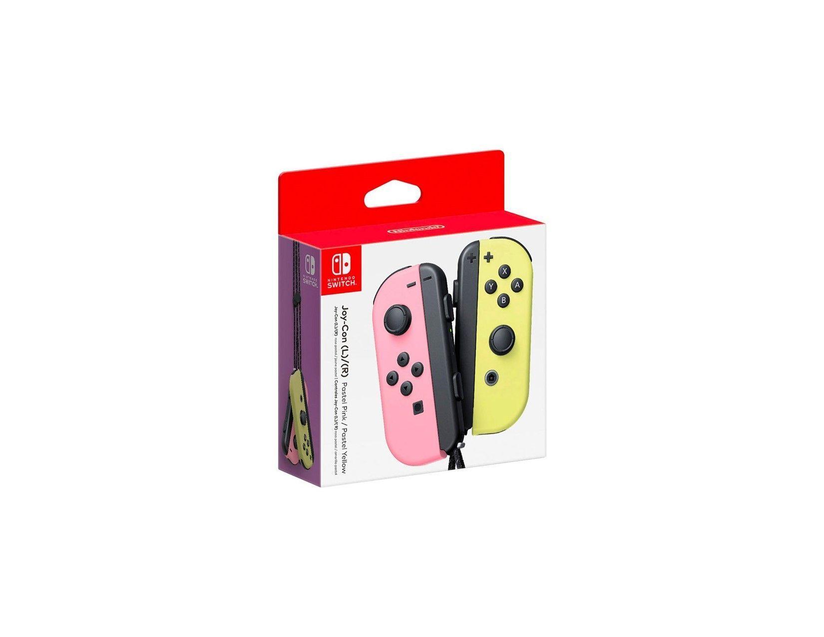 Nintendo Switch Joy-Con - Pastel Pink/Yellow-0