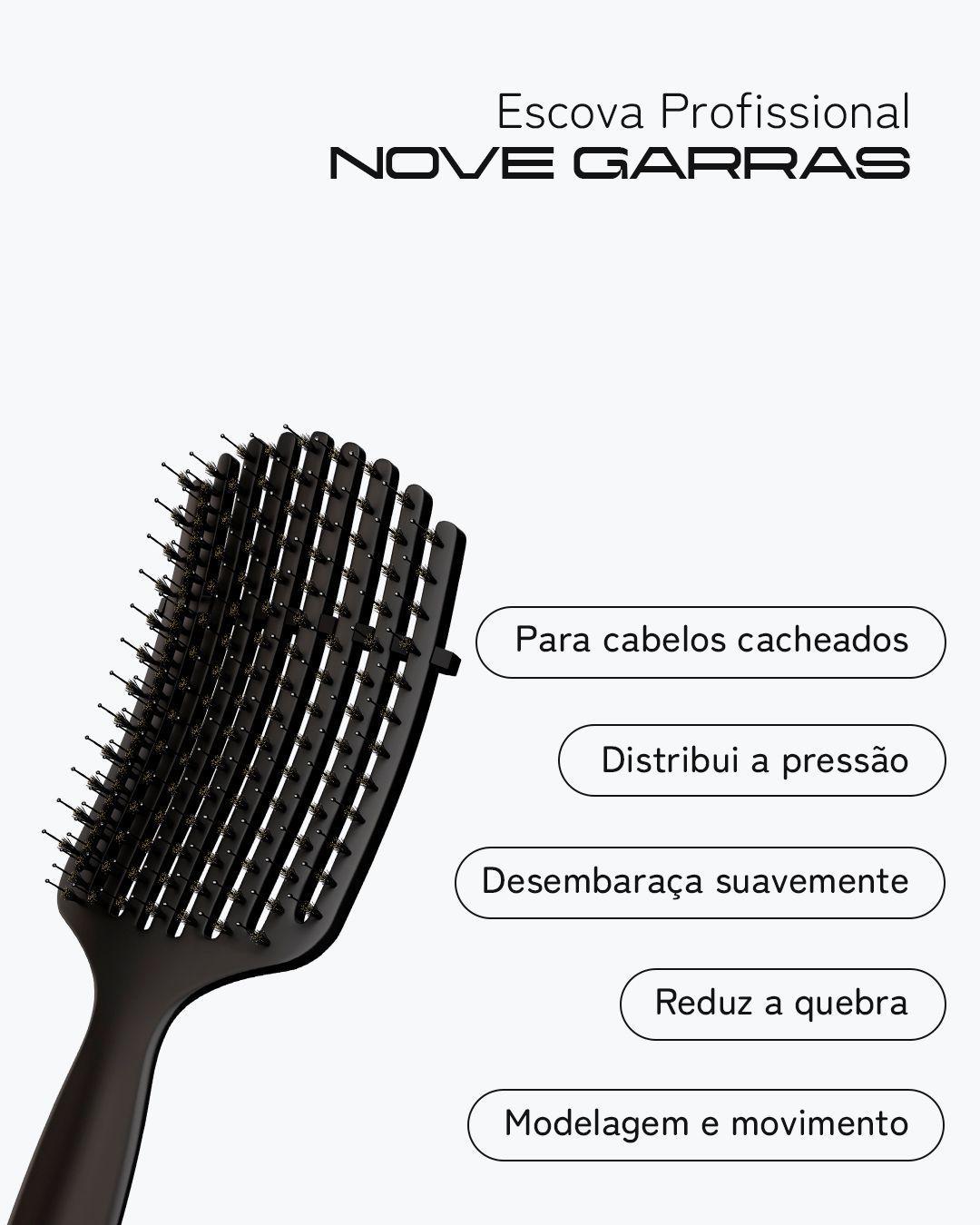 Kit de Cepillos Profesionales Stylist Fashion Gold-7