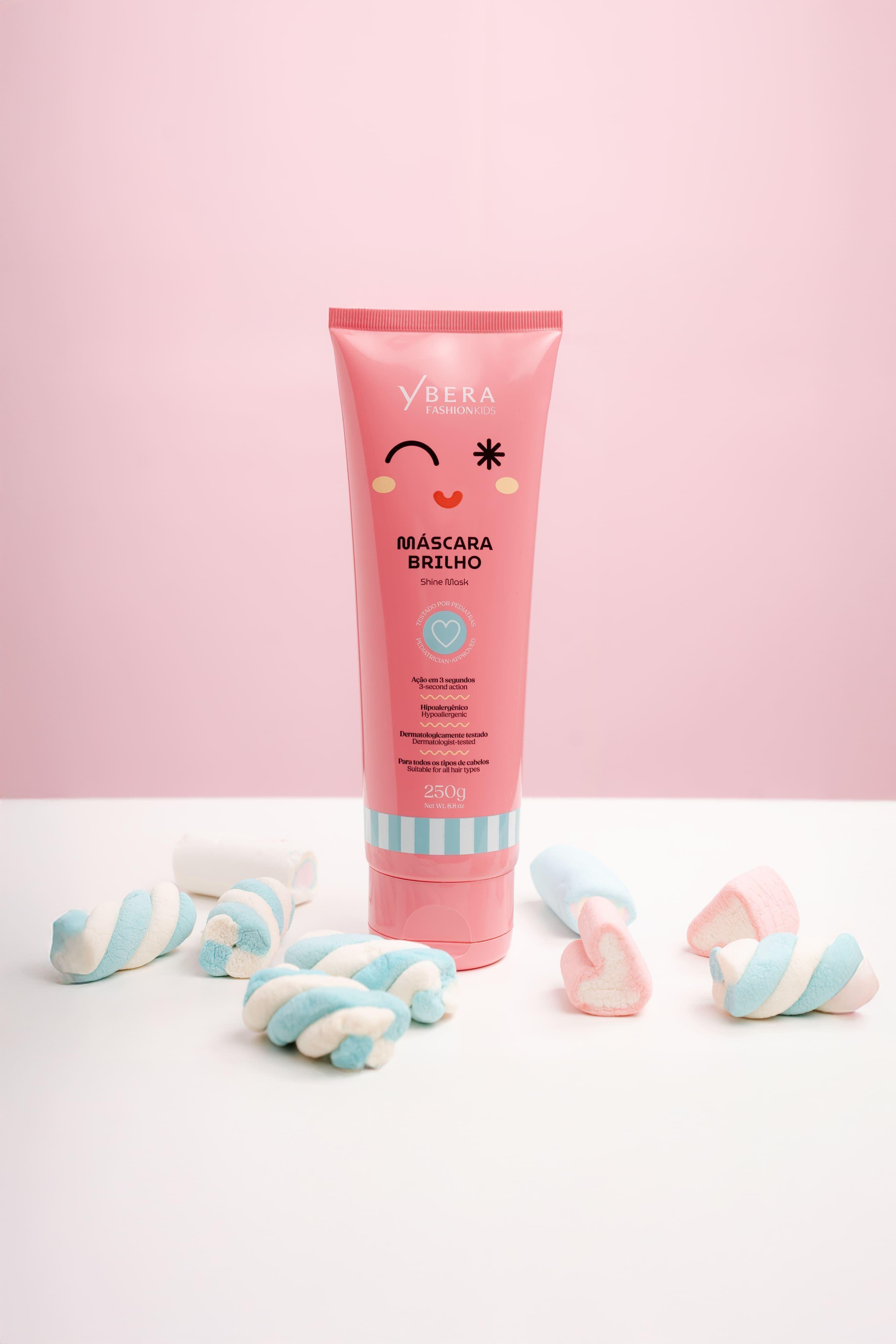 KIT Cronograma NINA Fashion Kids Lata (3X250 g) y Leave In Desenredante de 150ml-4