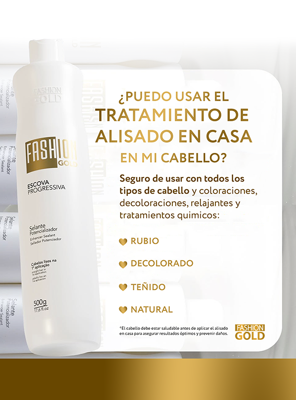 KIT Fashion Gold Alisado en Casa 500g y PC PRE Sh 500ml Sh 500ml y Mask 500g-7