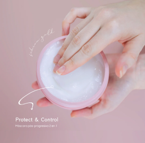 KIT Fashion Gold Alisado en Casa 300 g y Protect and Control Sh 300ml Mask 250g-5
