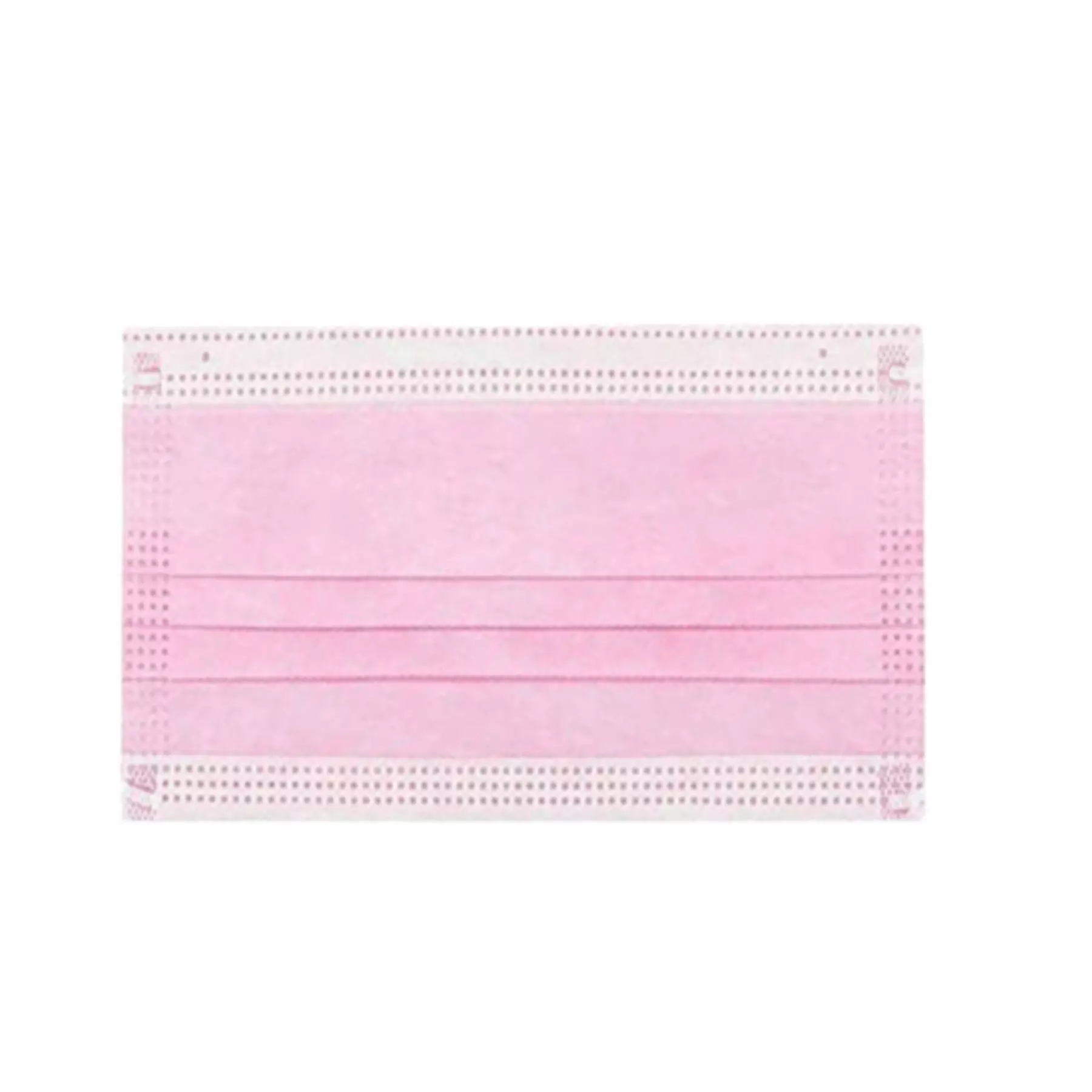 Mascarilla Desechable 3 Pliegues Mascarillas De 50 Unidades Color Rosado-2
