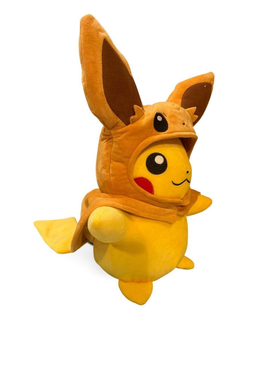 PELUCHE POKEMON PIKACHU EEVEE 35CM-2