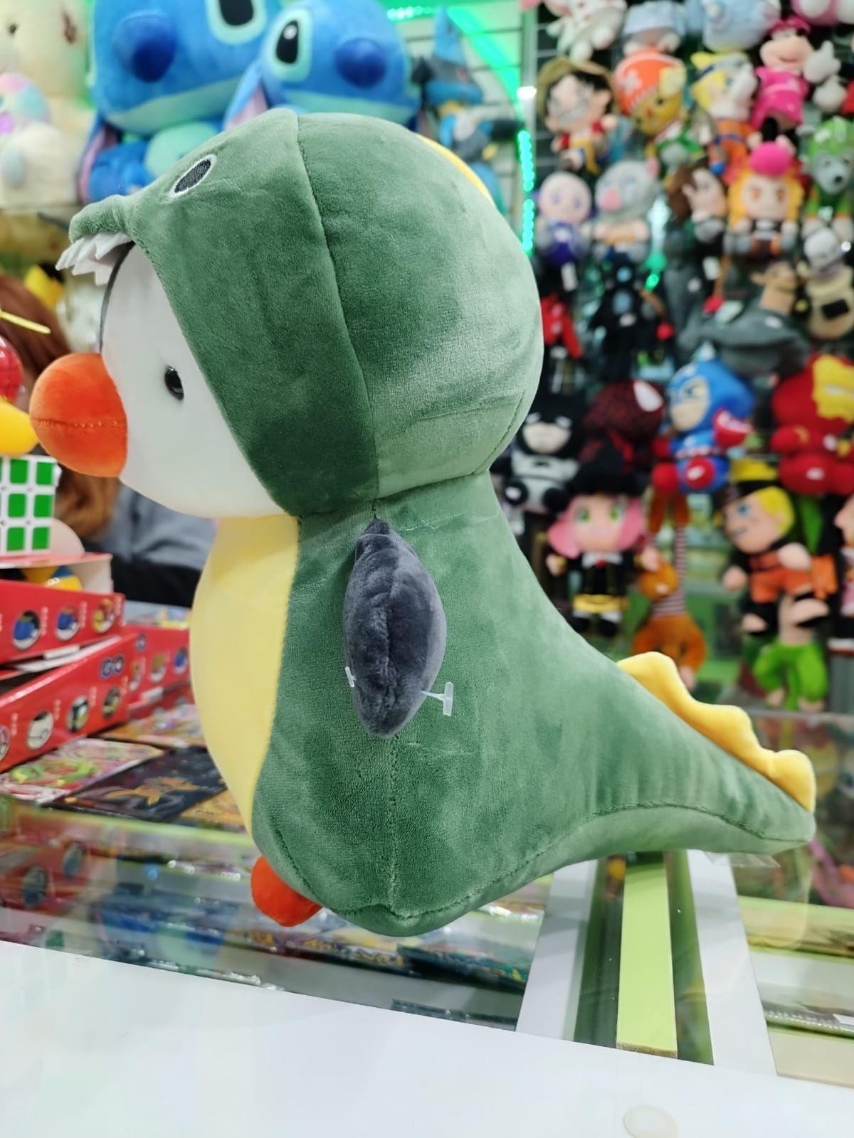 Peluche Ping ino Vestido de Dinosaurio 22cm-2