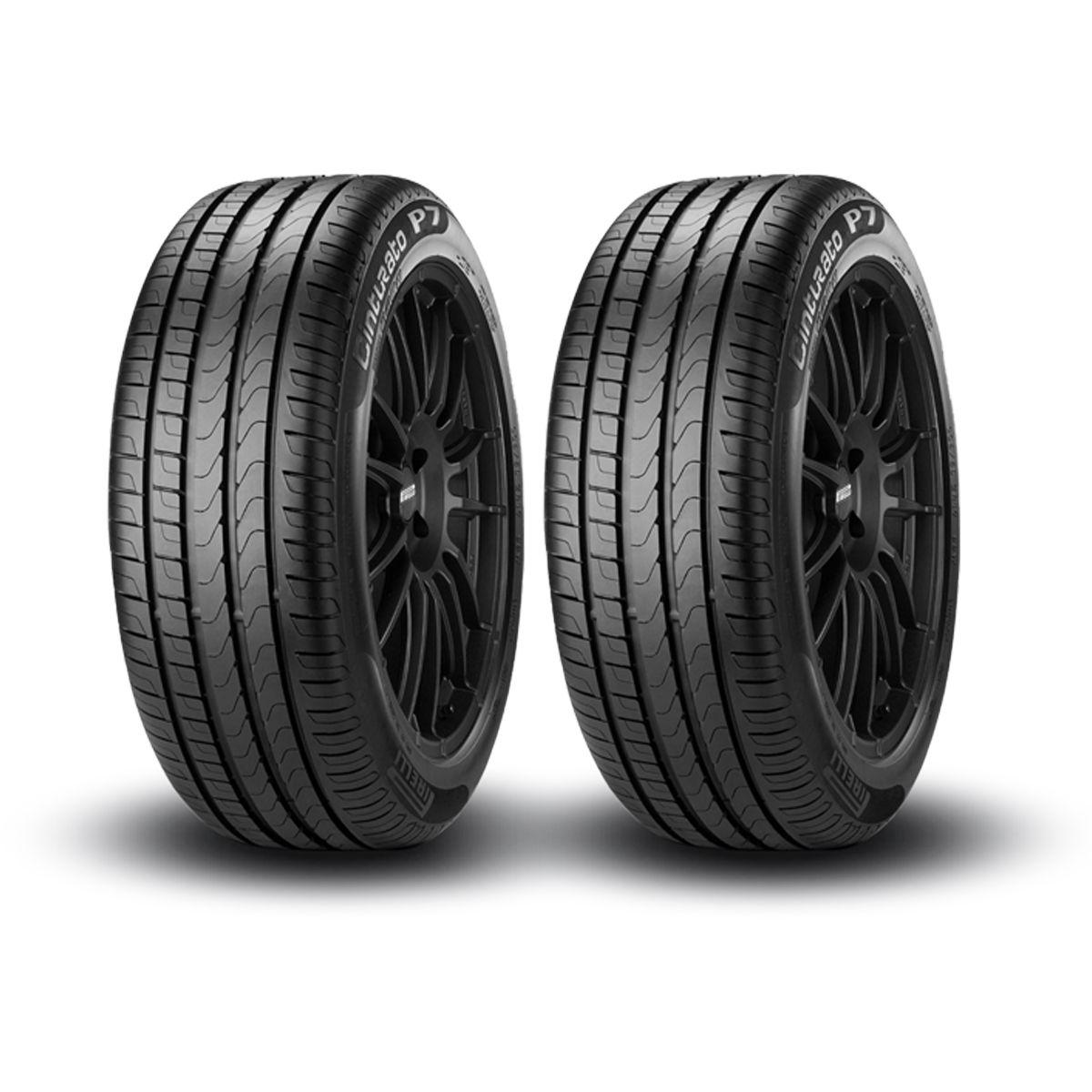 SET 2 NEUMATICOS PIRELLI 245/40 R18 97Y CINTURATO P7 RFT MOE-0