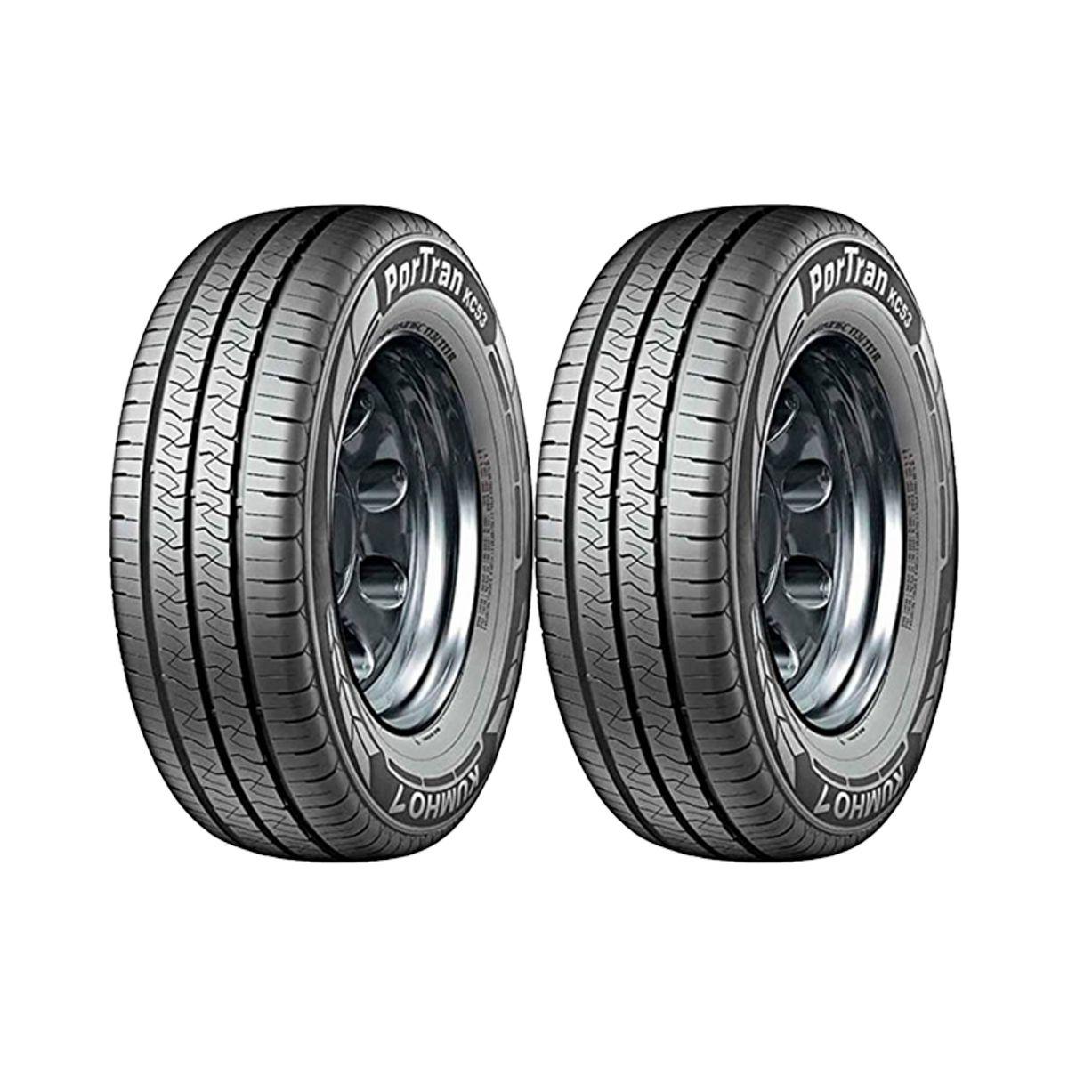SET 2 NEUMATICOS KUMHO 205/70 R15 8PR PORTRAN-0