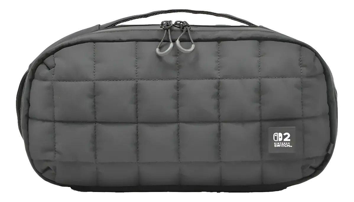 Estuche HORI Puff Pouch para Nintendo Switch 2 Negro-1