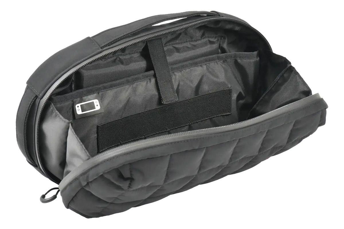 Estuche HORI Puff Pouch para Nintendo Switch 2 Negro-2