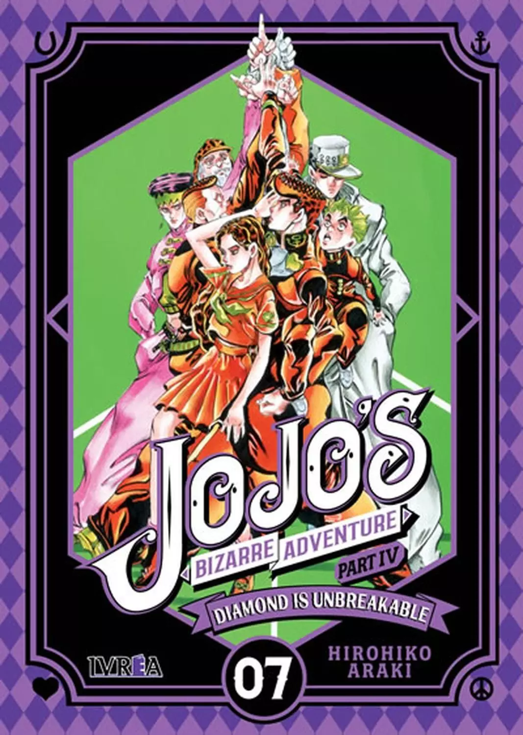 Manga Jojo's Bizarre Adventure Parte 4 Diamond Is Unbreakable 07-0