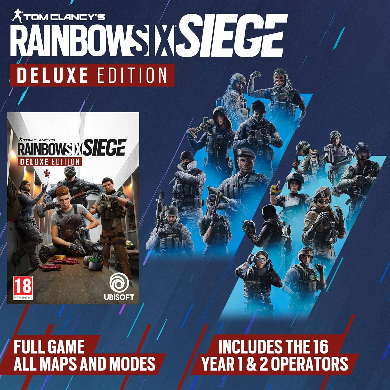 Tom Clancy's Rainbow Six Siege Rainbow Six Deluxe Edition PS5 Físico-1