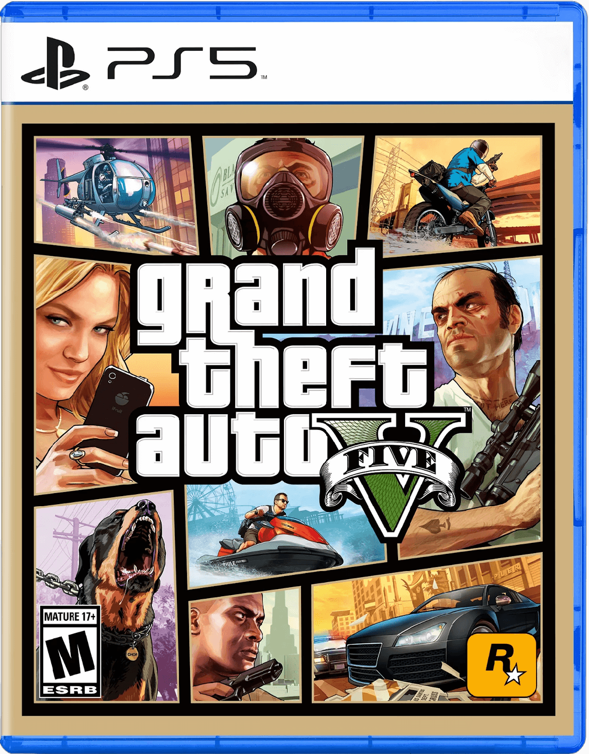 Grand Theft Auto V (Gta V) Ps5 Juego Fisico-0