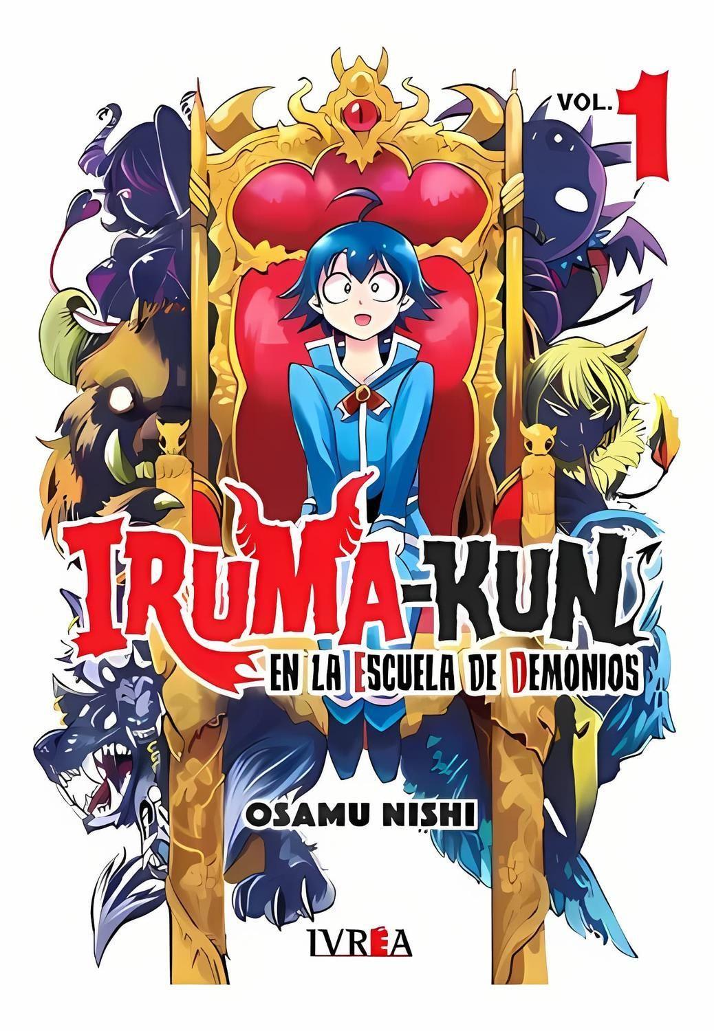Manga Iruma-Kun En la Escuela de Demonios 01 Ivrea Argentina-0
